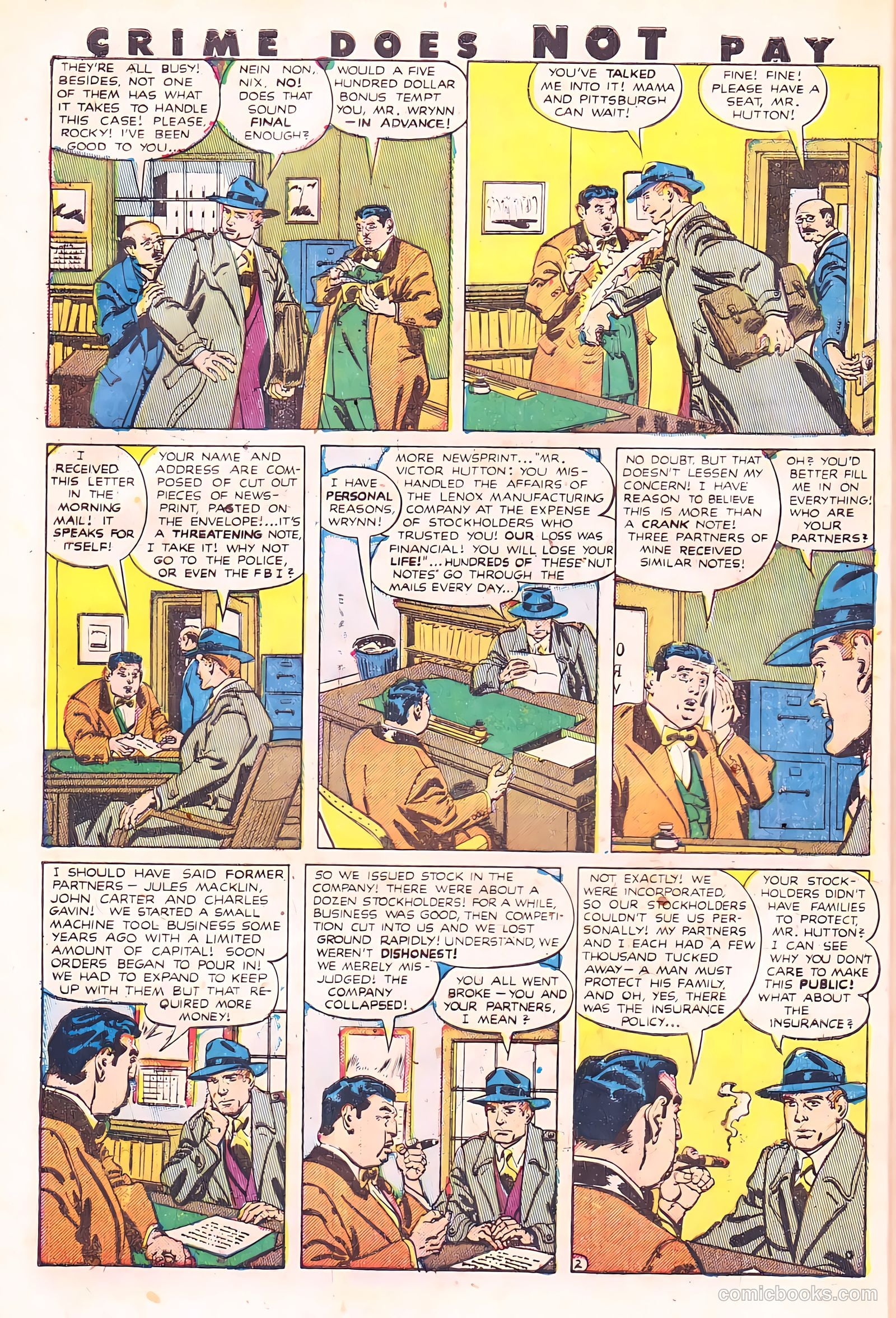 Crime Does Not Pay #93 — page 41 of 53