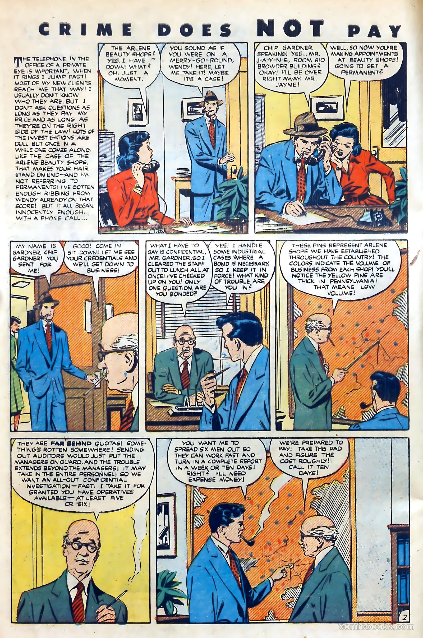 Crime Does Not Pay #94 — page 4 of 52