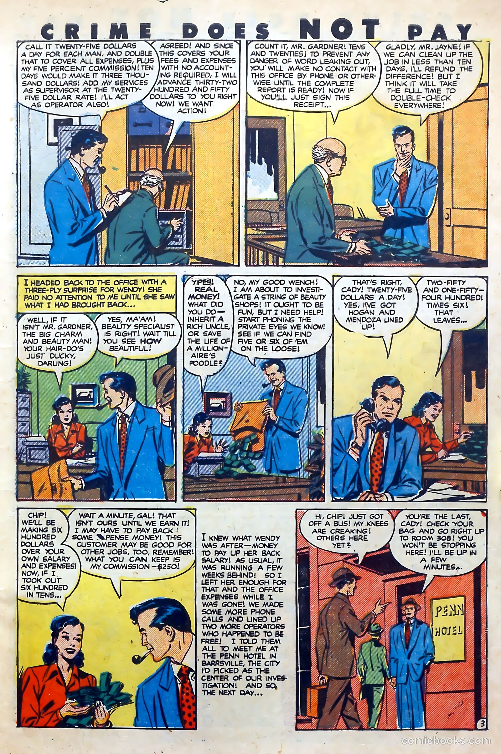 Crime Does Not Pay #94 — page 5 of 52