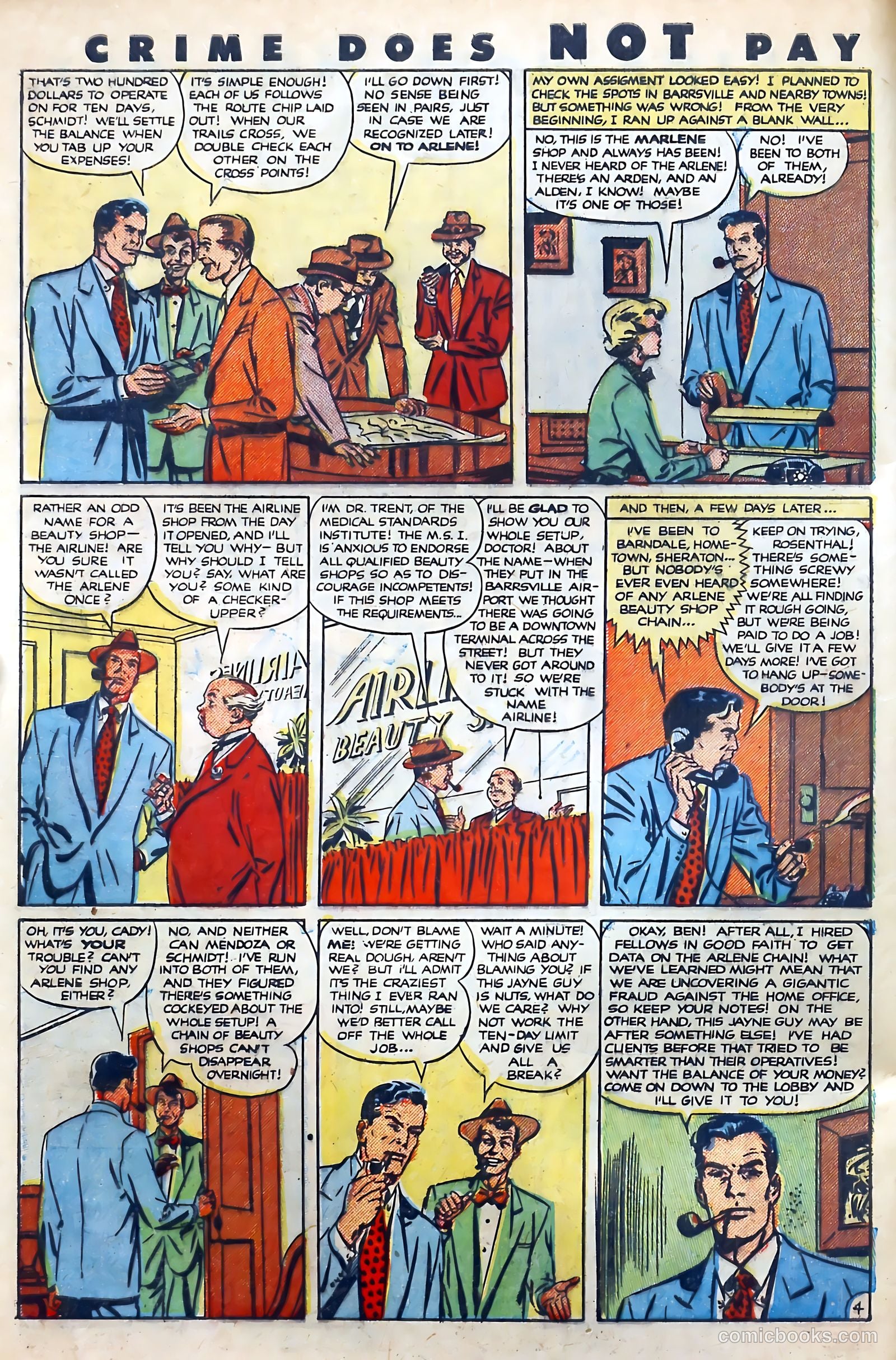 Crime Does Not Pay #94 — page 6 of 52