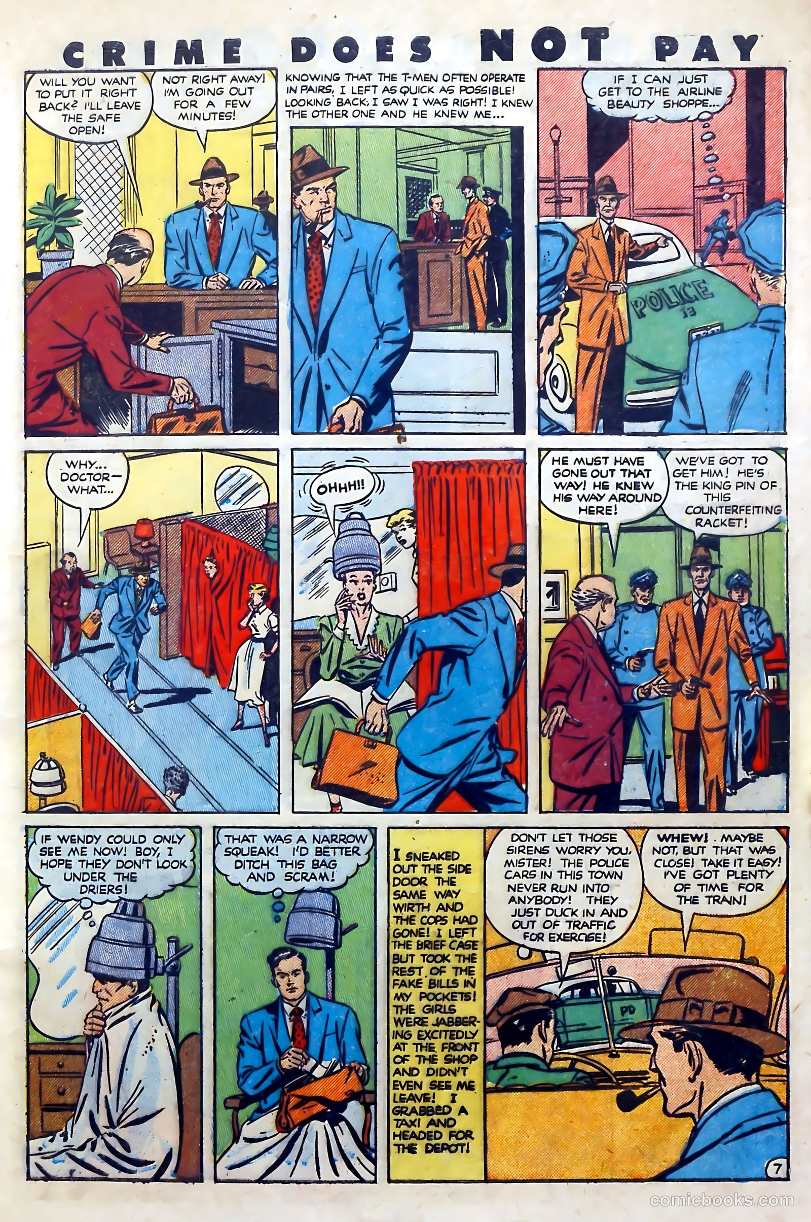 Crime Does Not Pay #94 — page 9 of 52