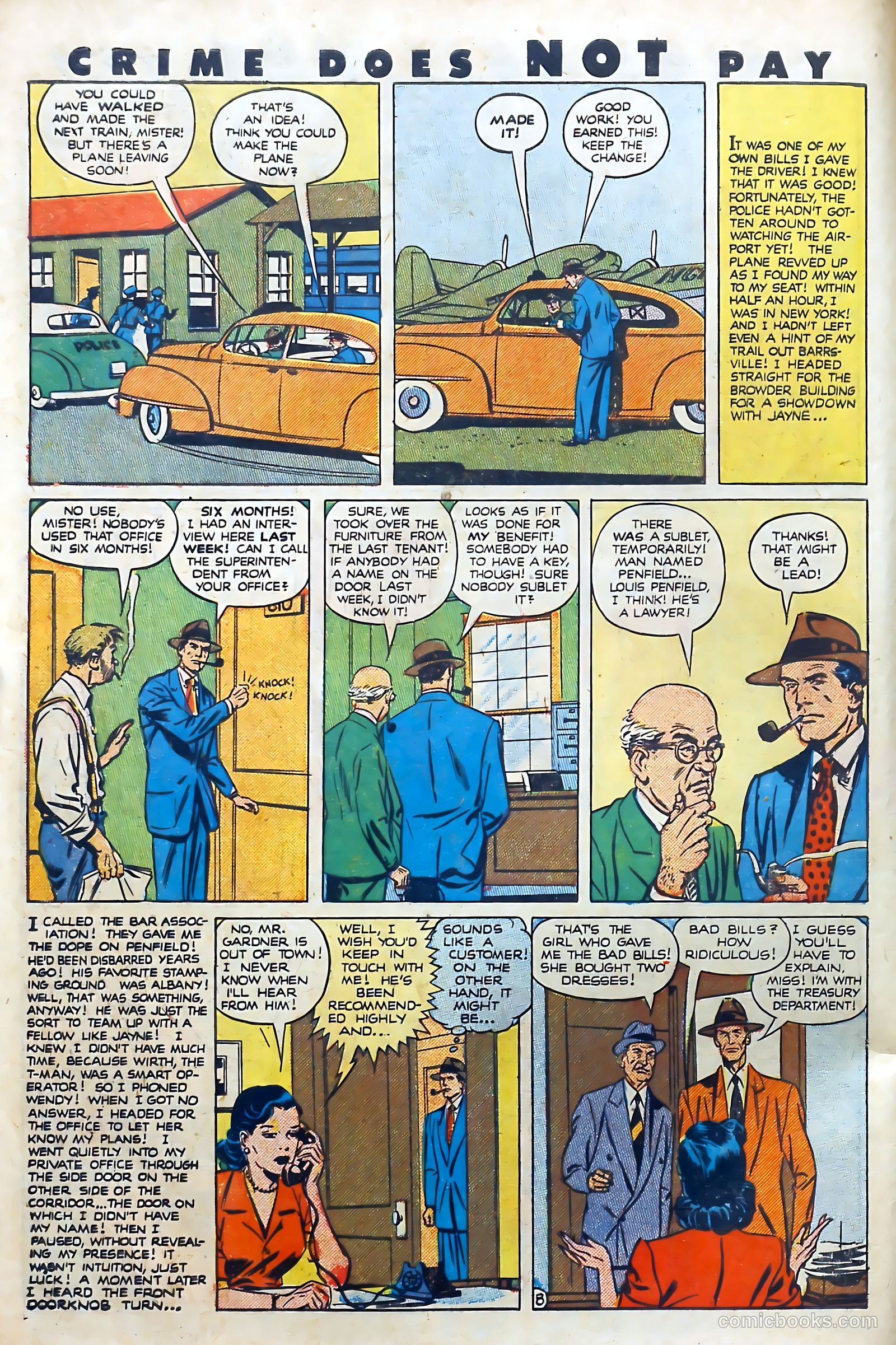 Crime Does Not Pay #94 — page 10 of 52