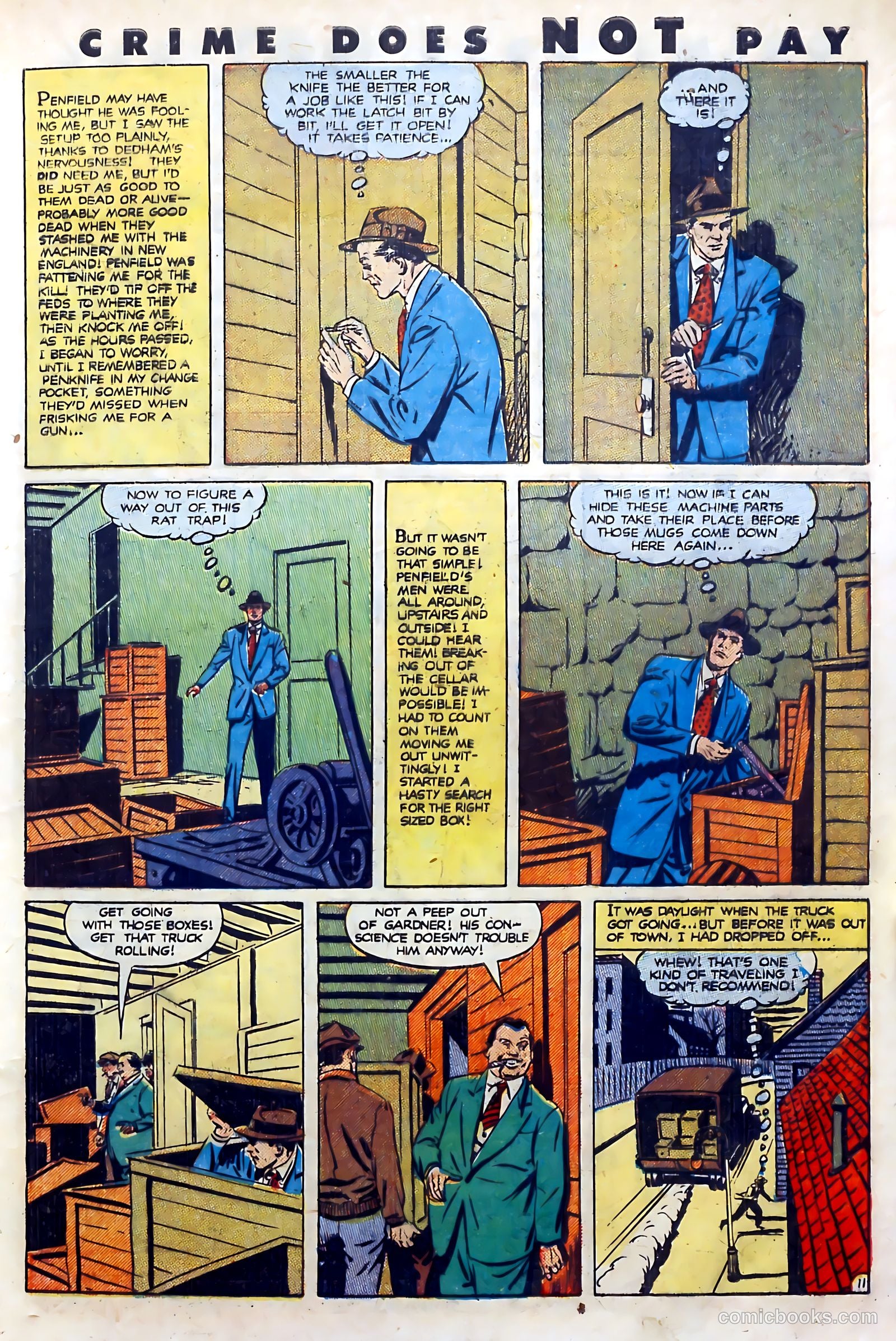 Crime Does Not Pay #94 — page 13 of 52