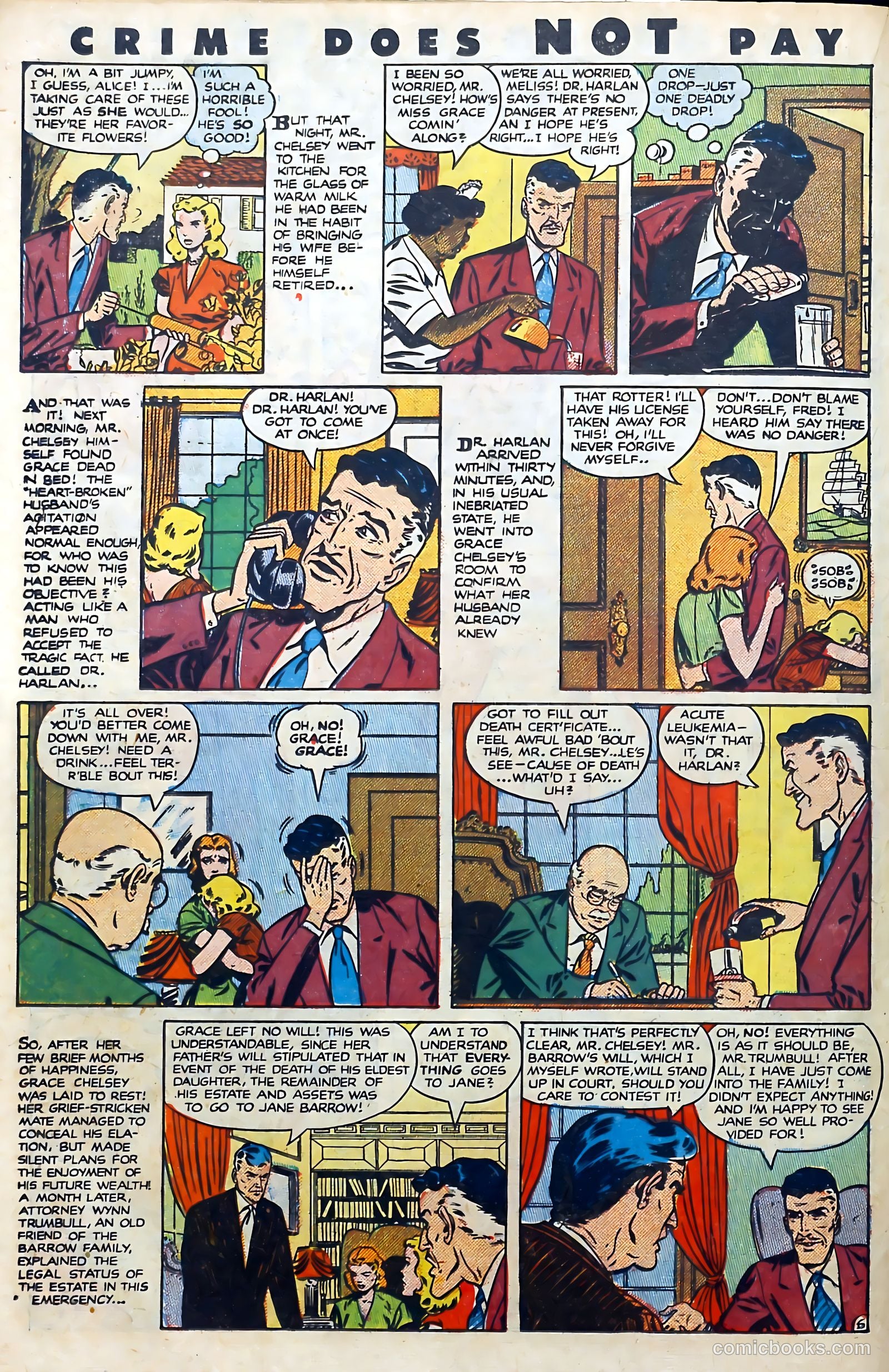 Crime Does Not Pay #94 — page 22 of 52