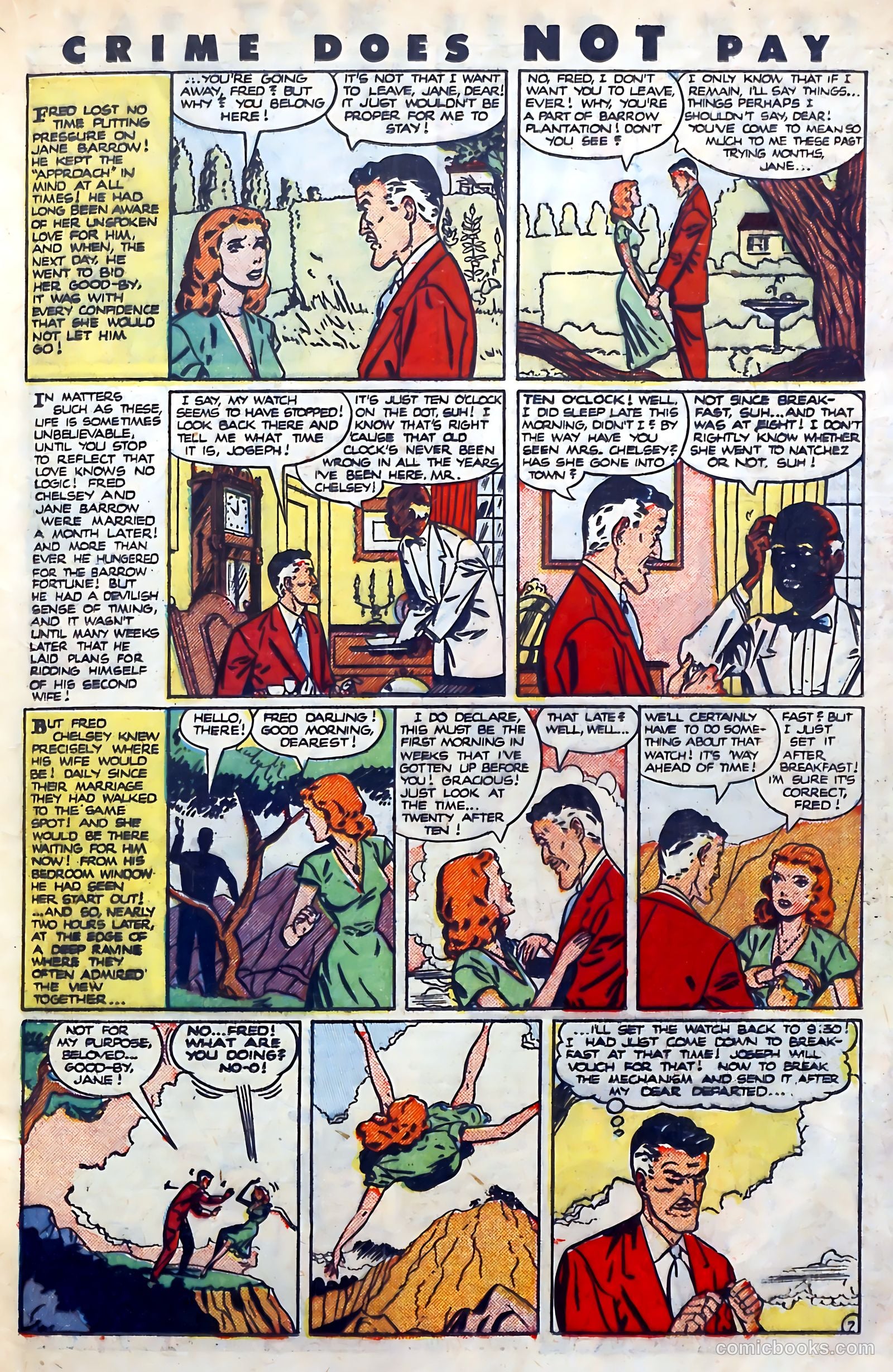 Crime Does Not Pay #94 — page 23 of 52