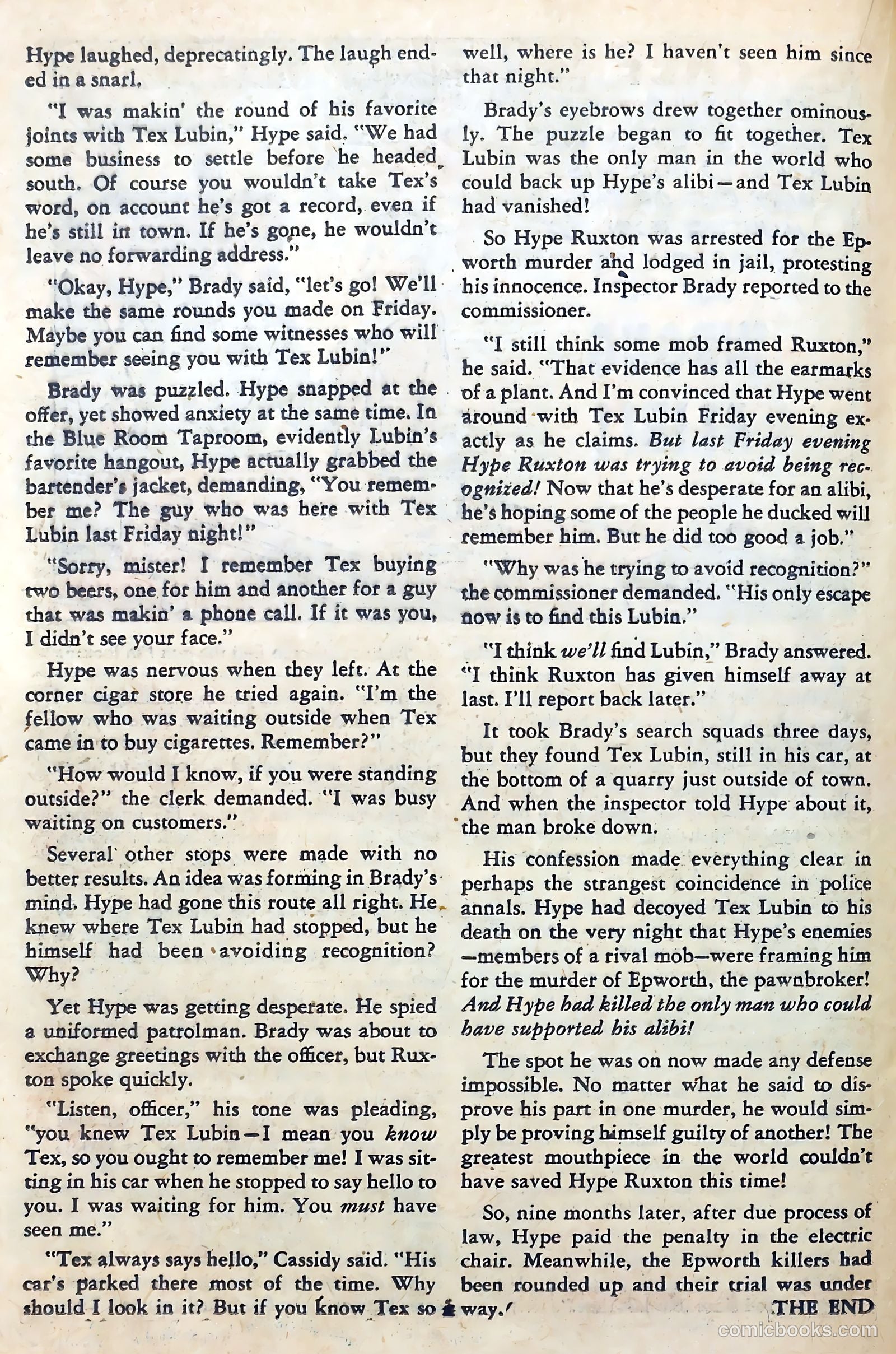 Crime Does Not Pay #94 — page 30 of 52