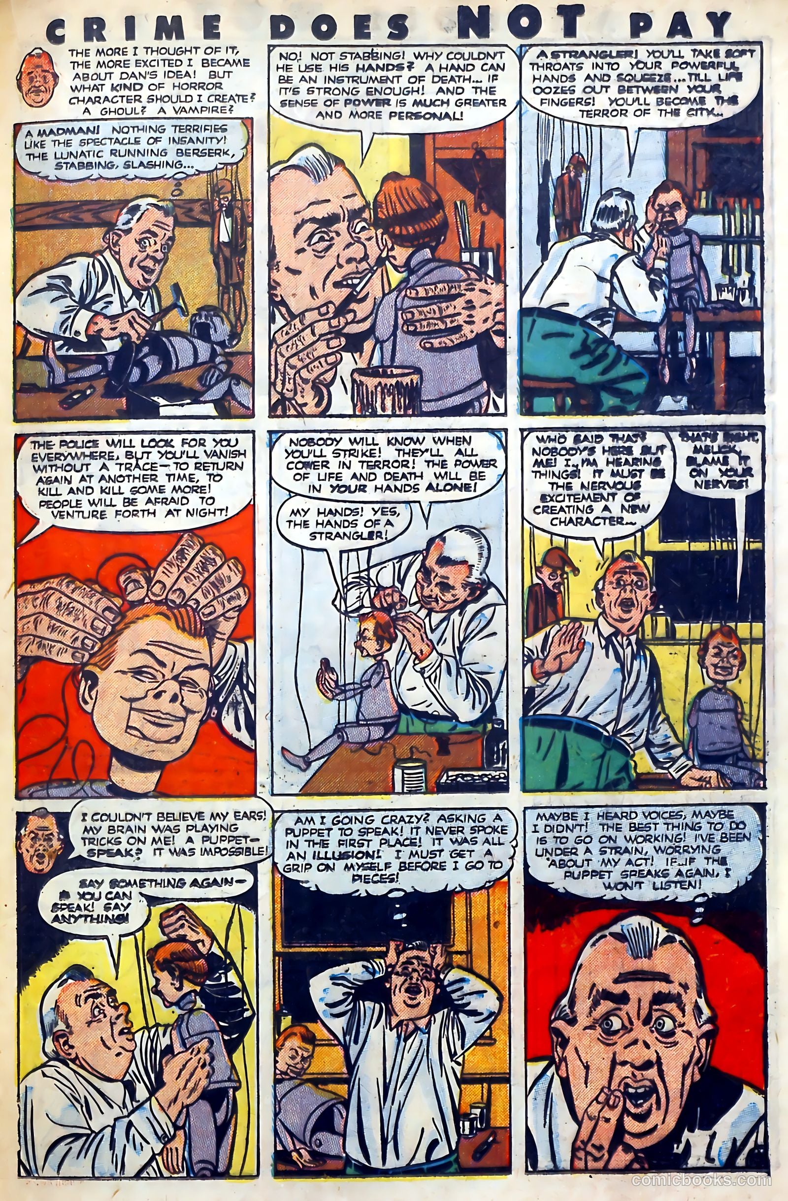 Crime Does Not Pay #94 — page 35 of 52