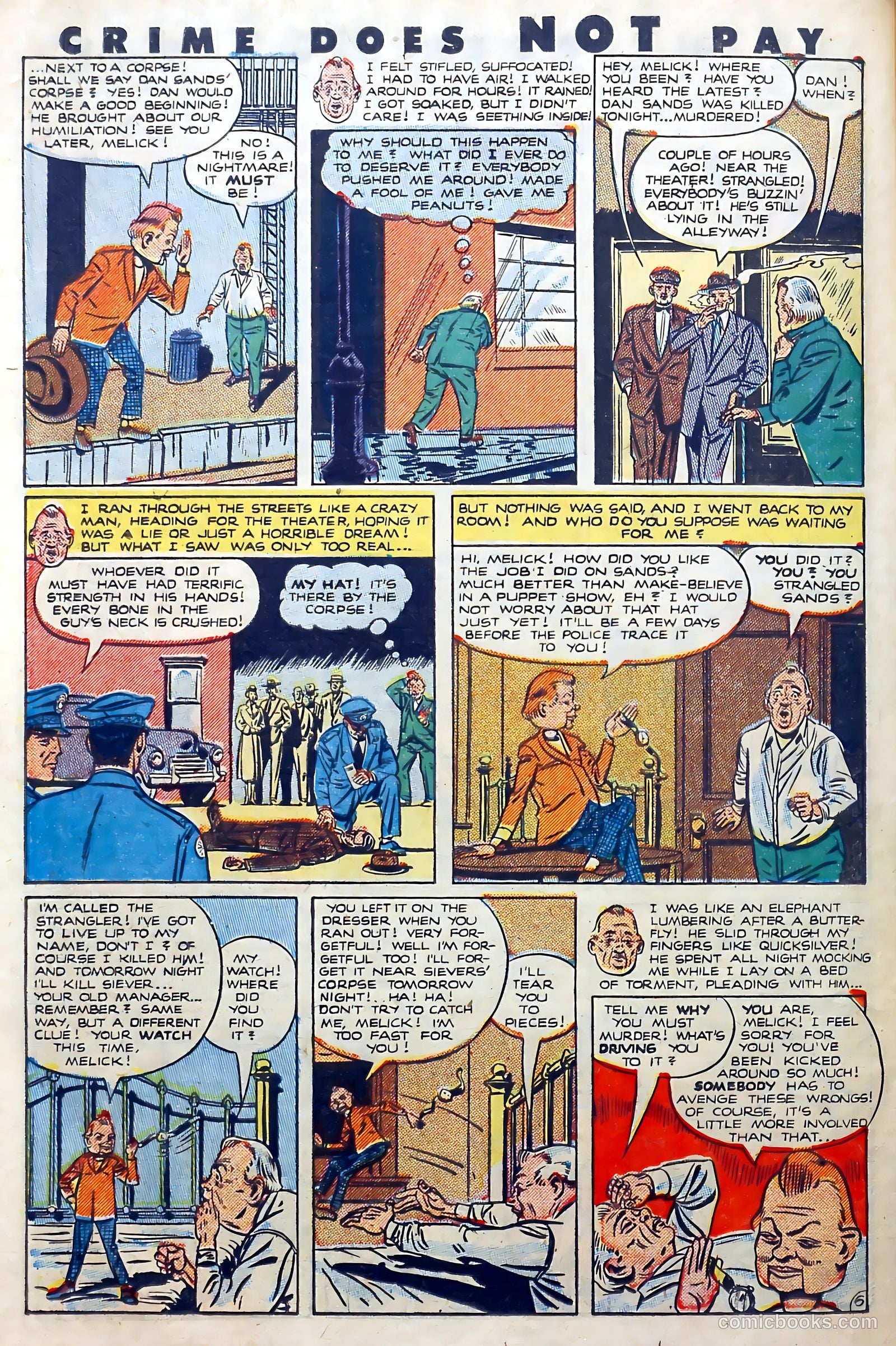 Crime Does Not Pay #94 — page 38 of 52