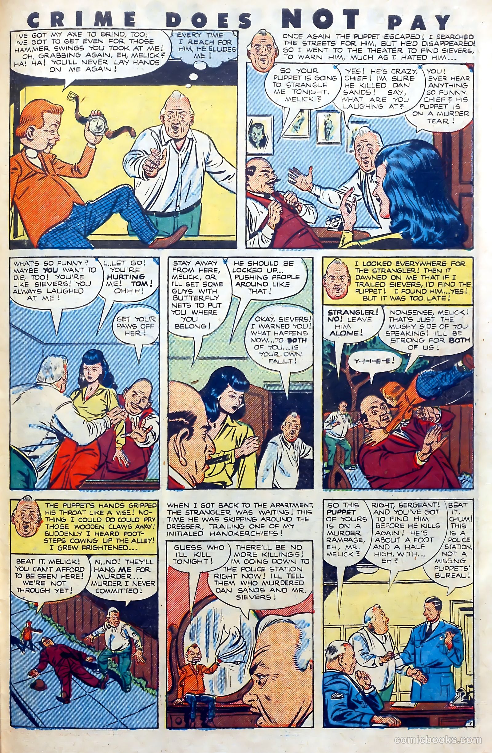 Crime Does Not Pay #94 — page 39 of 52