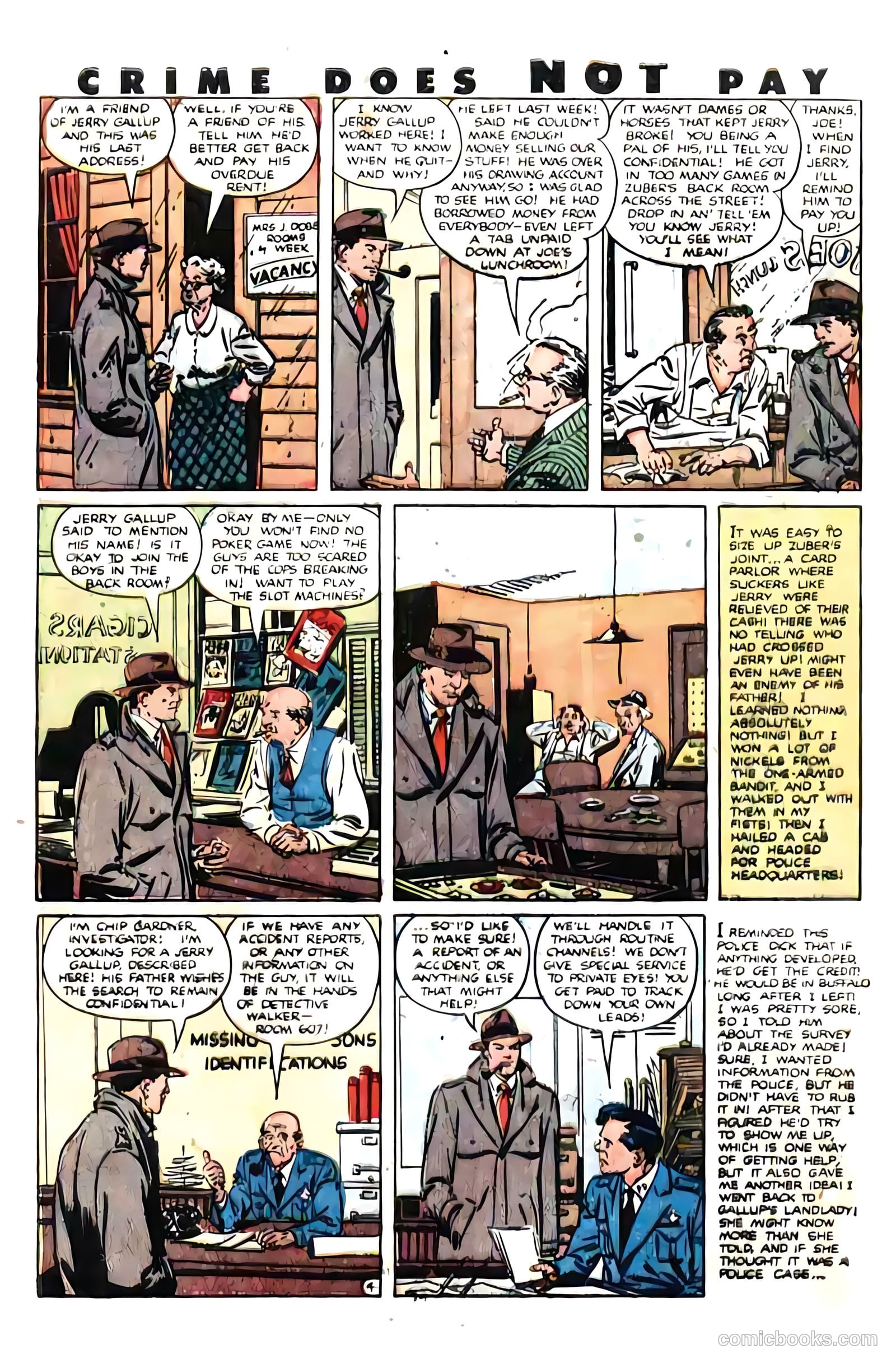 Crime Does Not Pay #95 — page 6 of 53