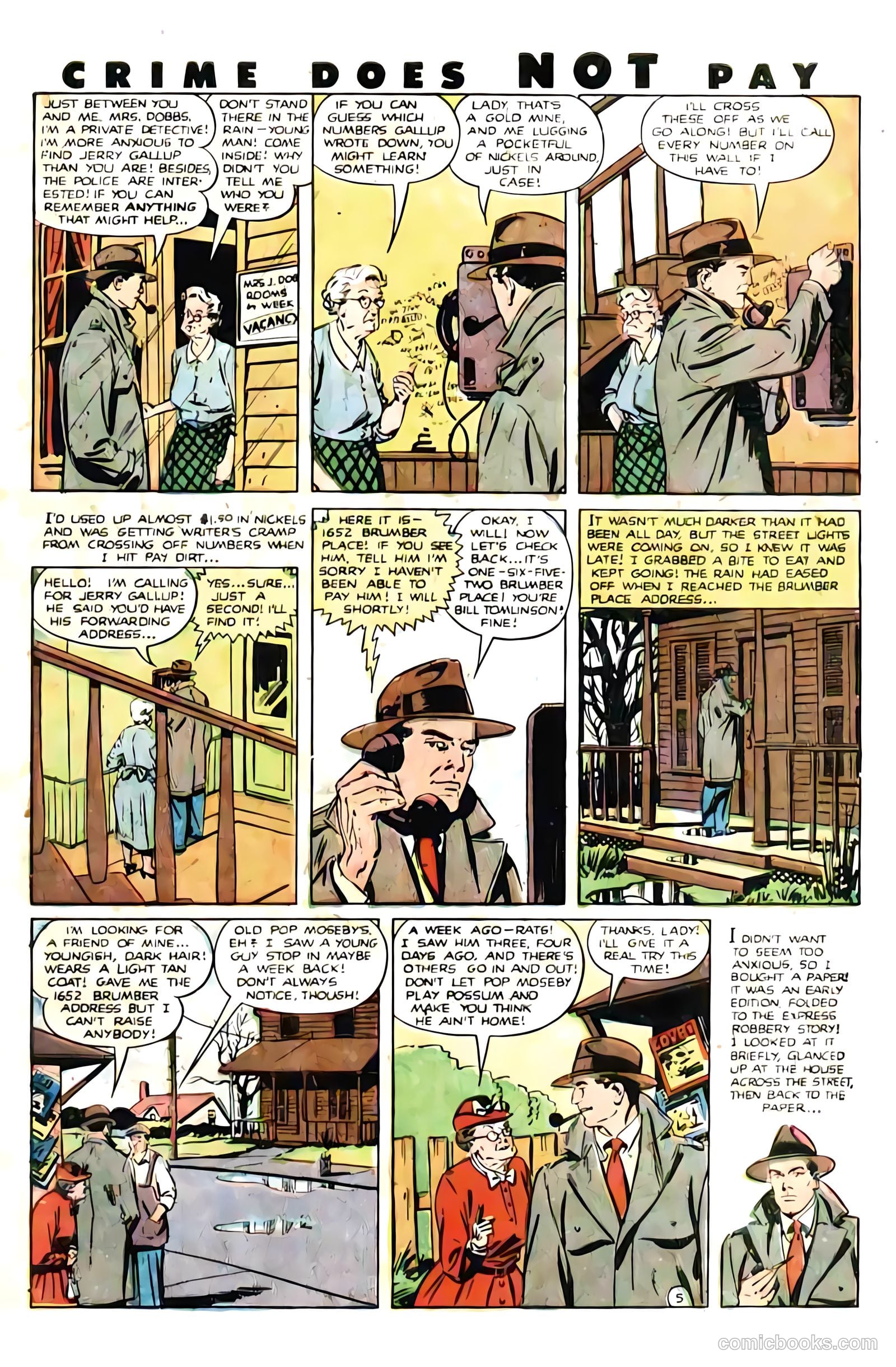 Crime Does Not Pay #95 — page 7 of 53