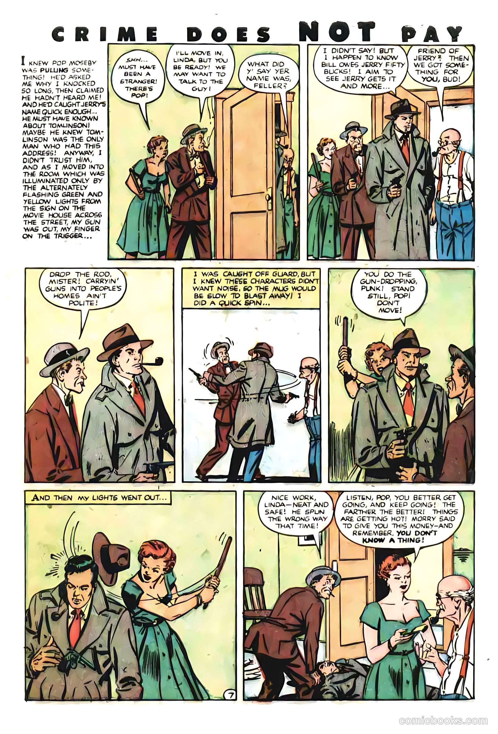 Crime Does Not Pay #95 — page 9 of 53