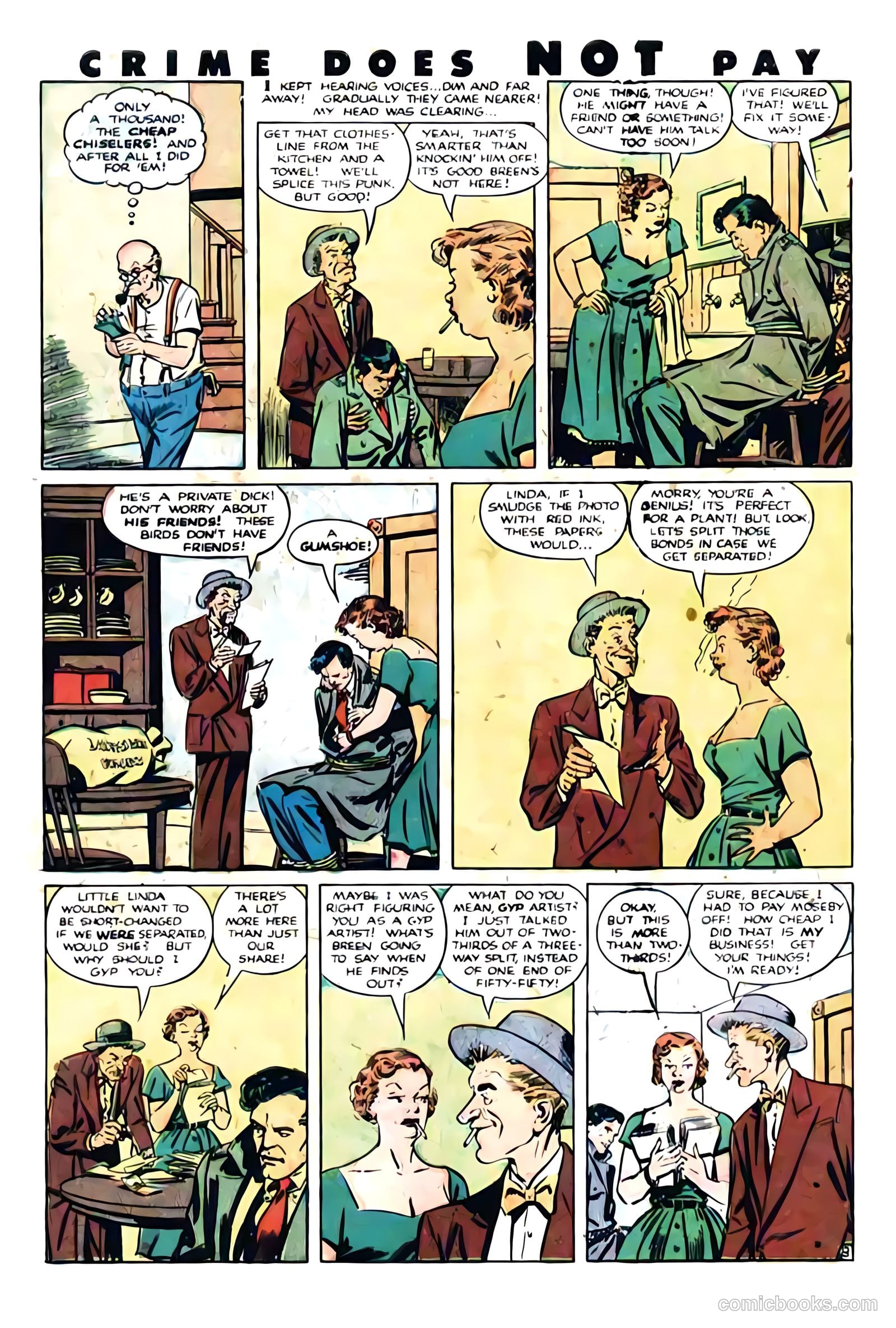 Crime Does Not Pay #95 — page 10 of 53