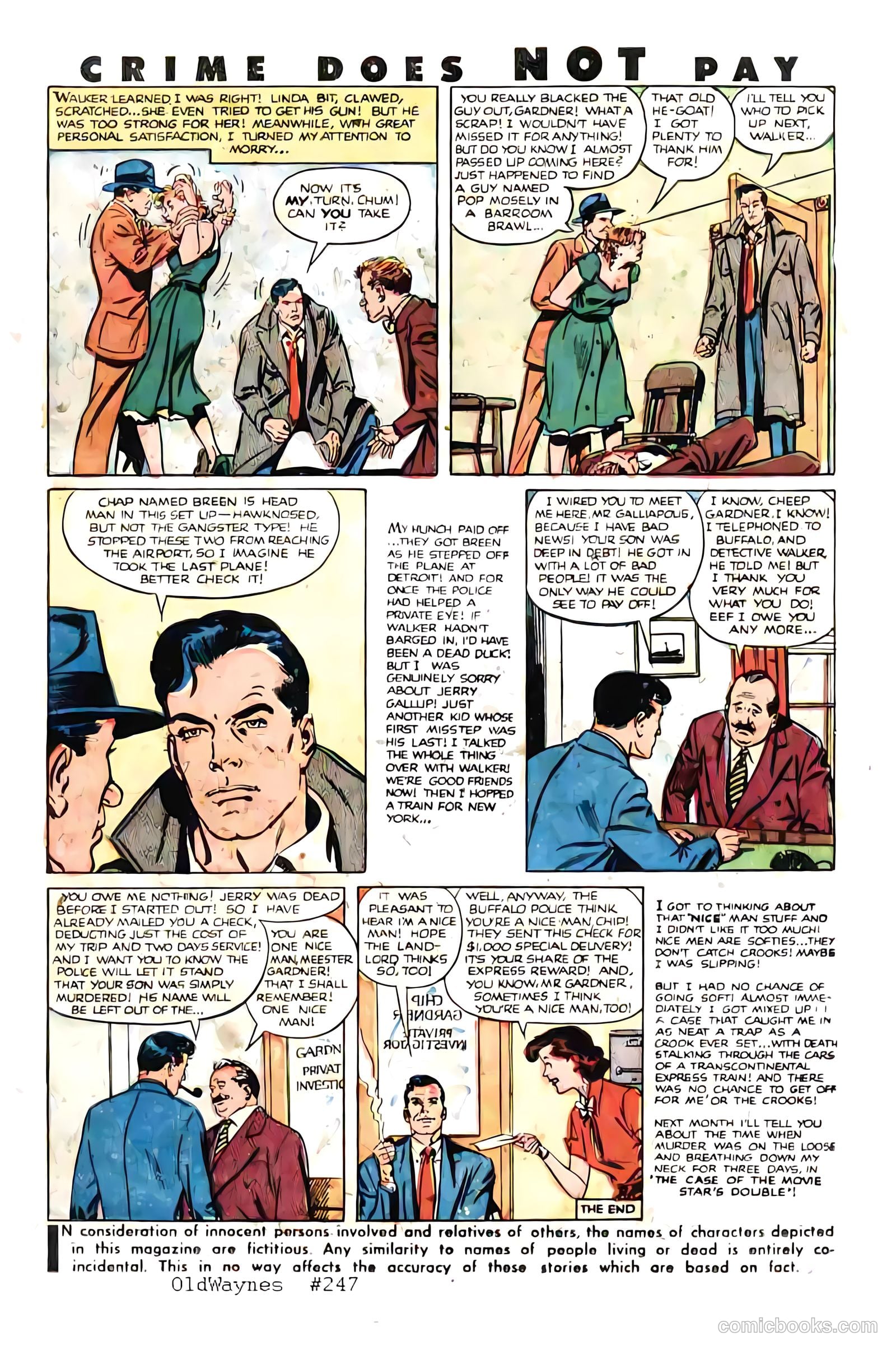 Crime Does Not Pay #95 — page 16 of 53