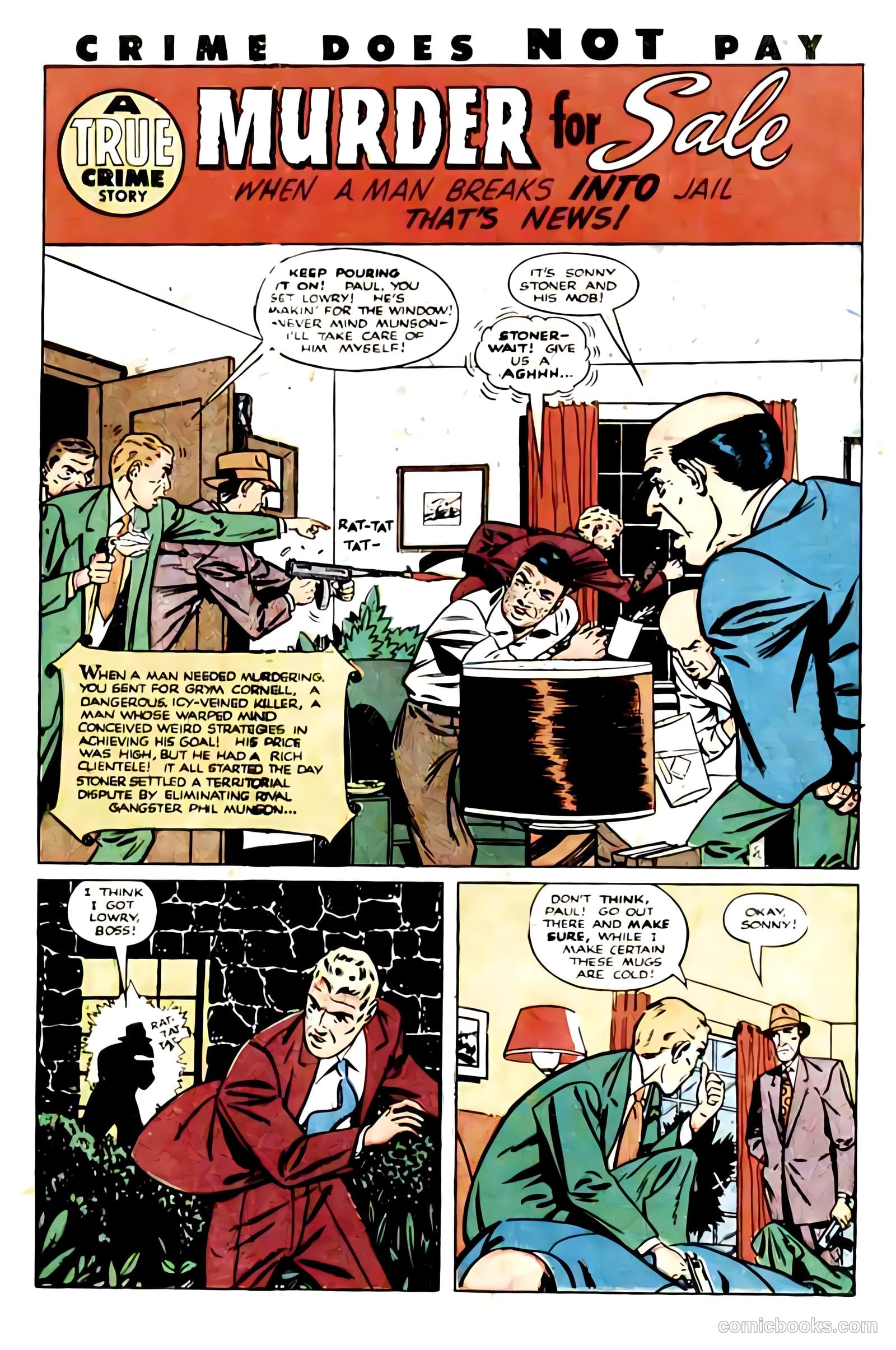Crime Does Not Pay #95 — page 20 of 53