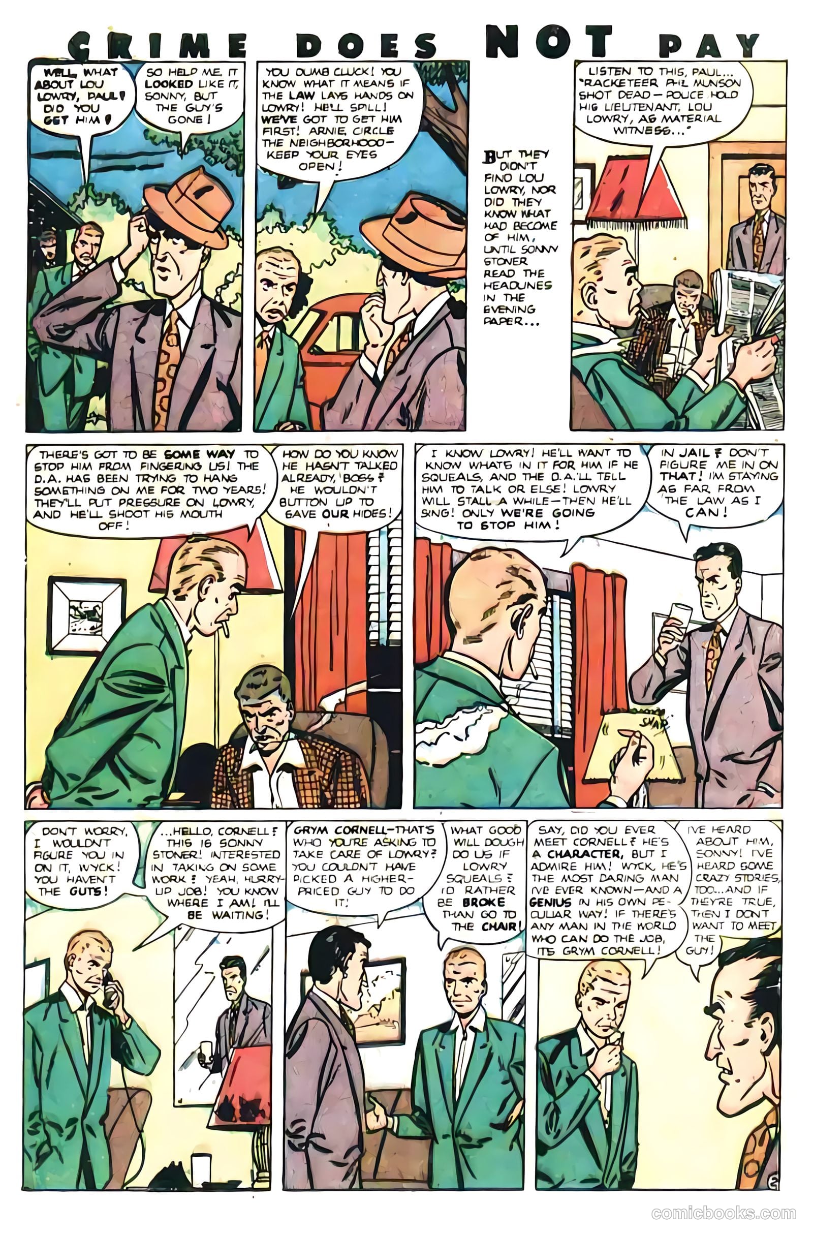 Crime Does Not Pay #95 — page 21 of 53