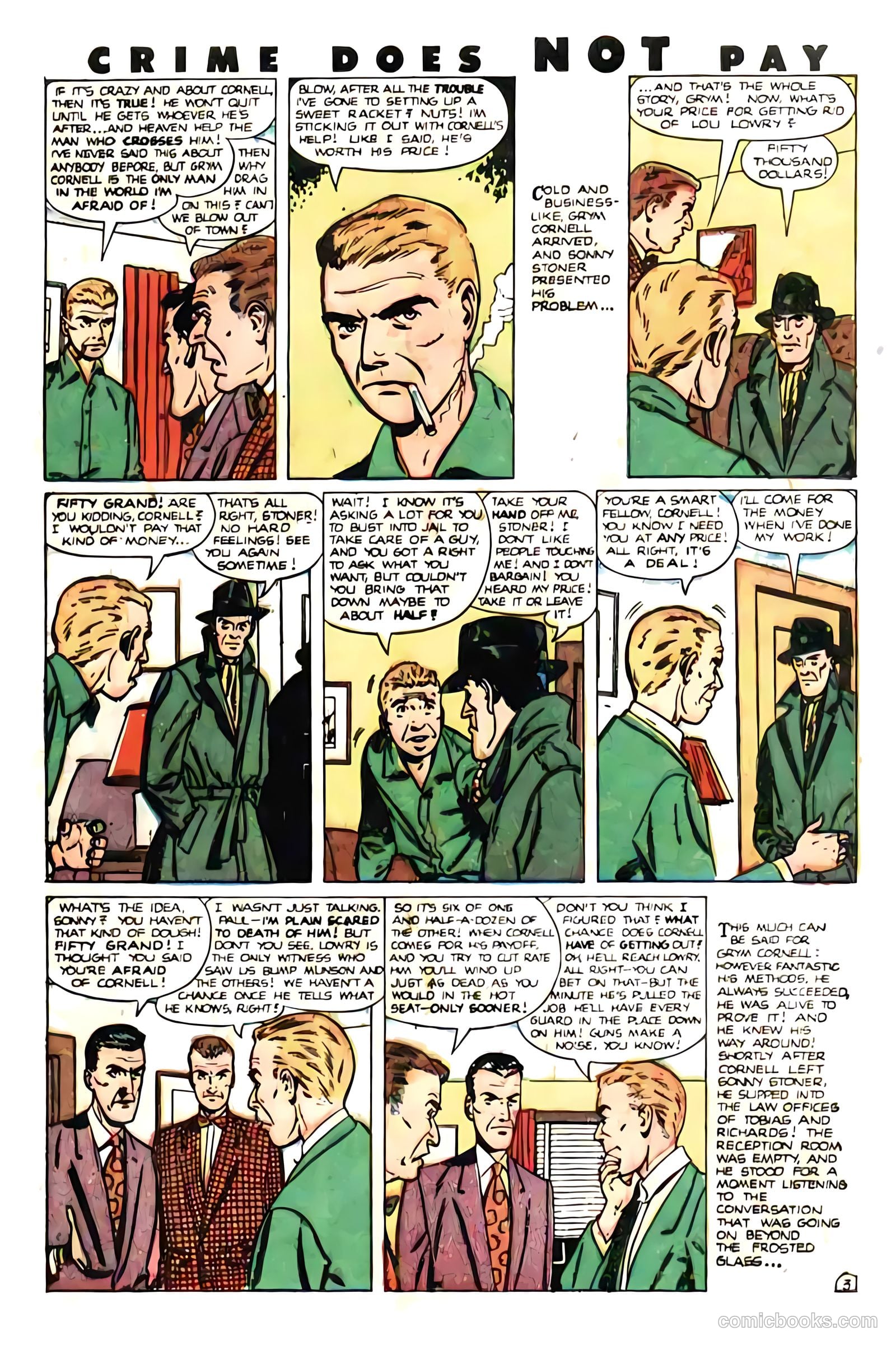 Crime Does Not Pay #95 — page 22 of 53