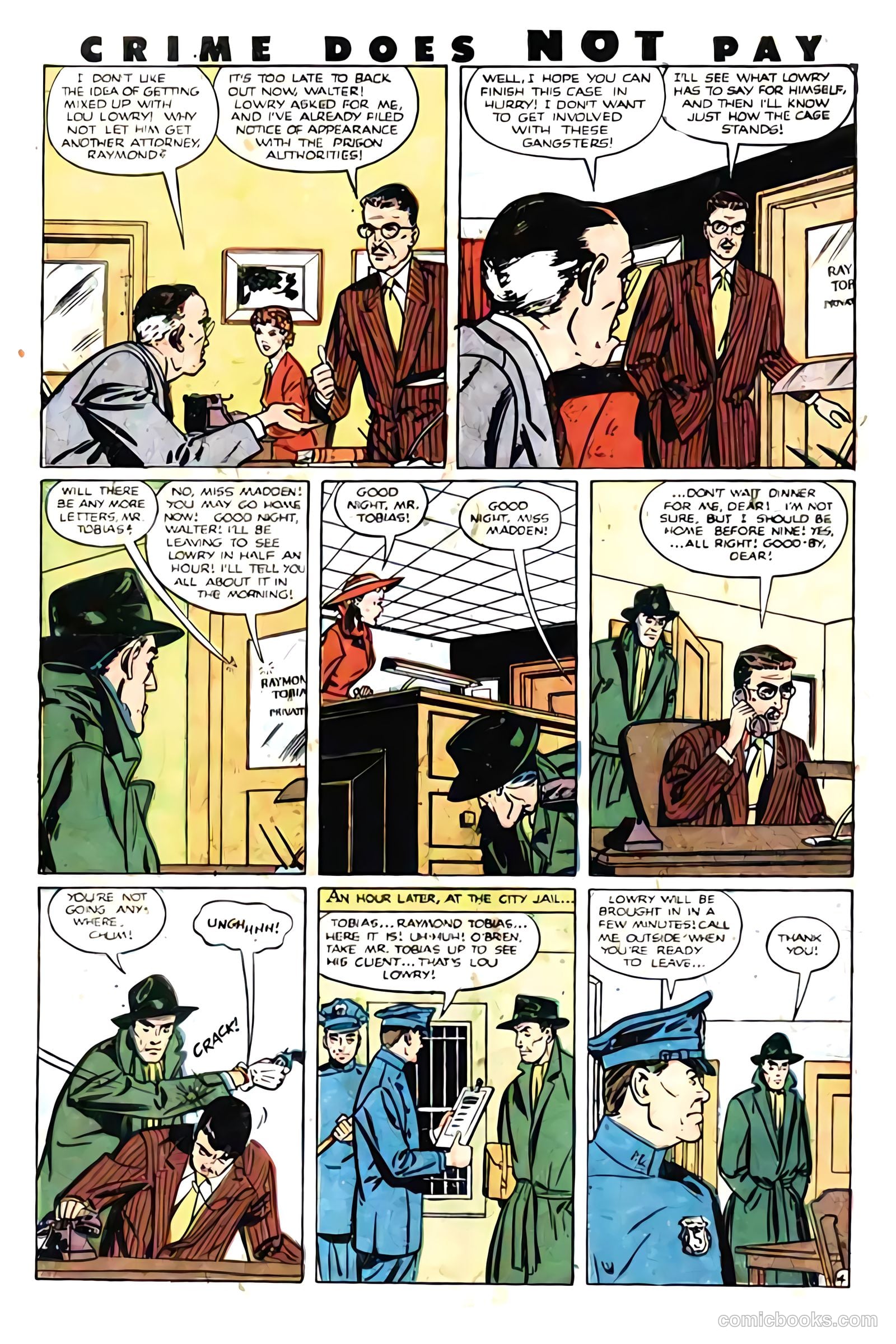 Crime Does Not Pay #95 — page 23 of 53