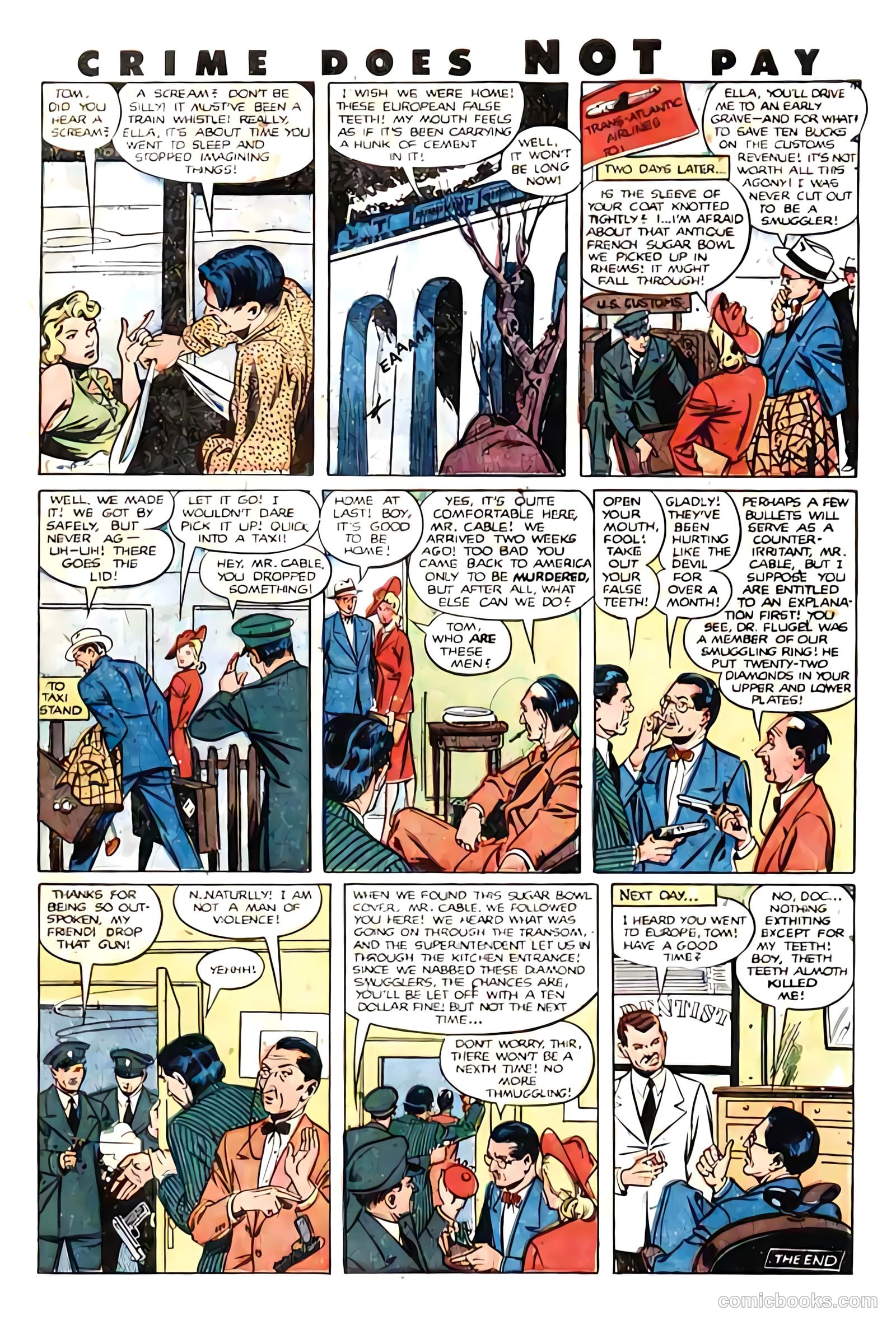 Crime Does Not Pay #95 — page 40 of 53