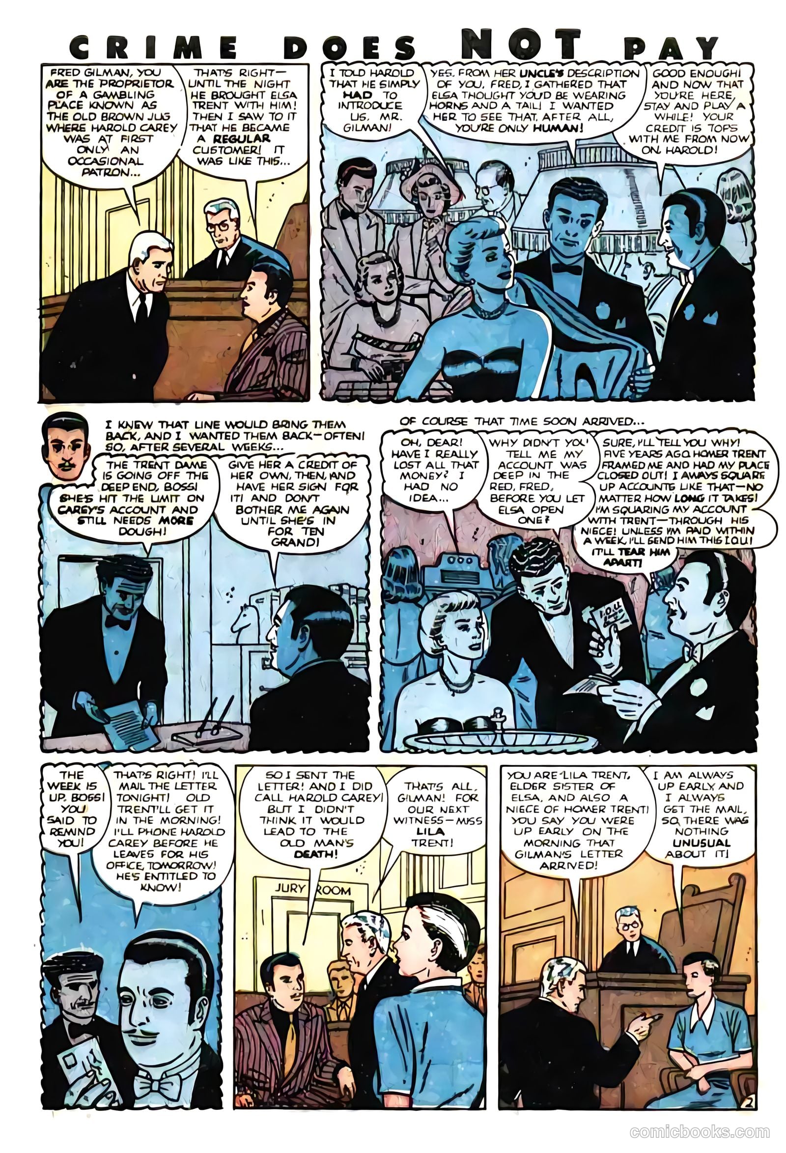 Crime Does Not Pay #95 — page 45 of 53