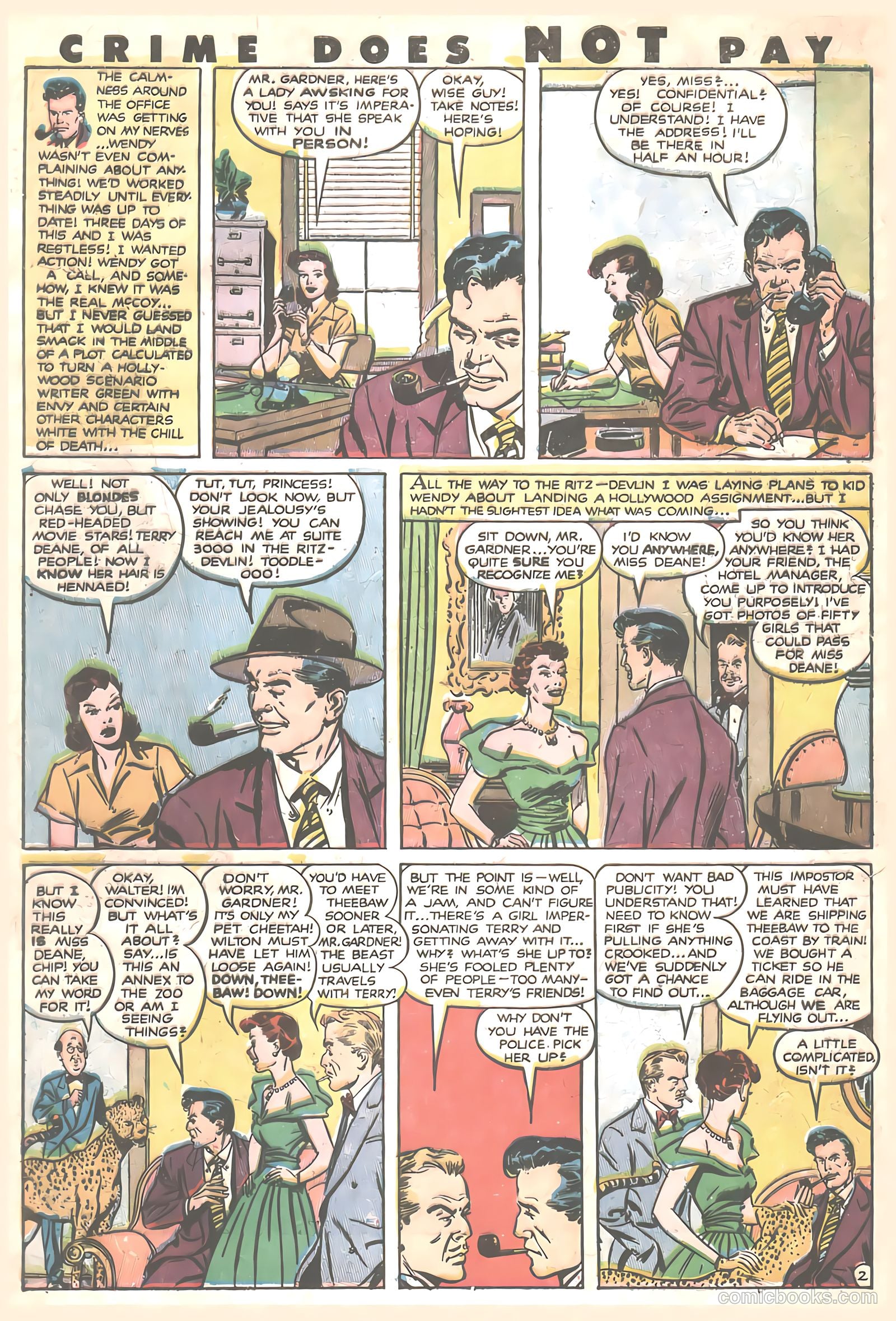 Crime Does Not Pay #96 — page 4 of 52