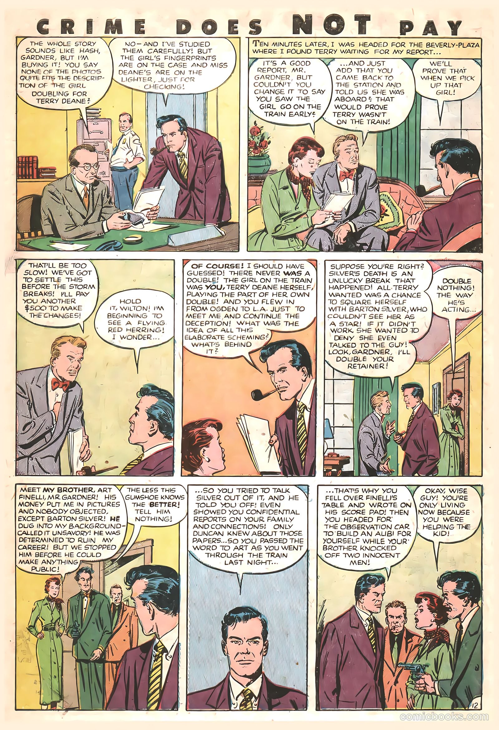 Crime Does Not Pay #96 — page 14 of 52
