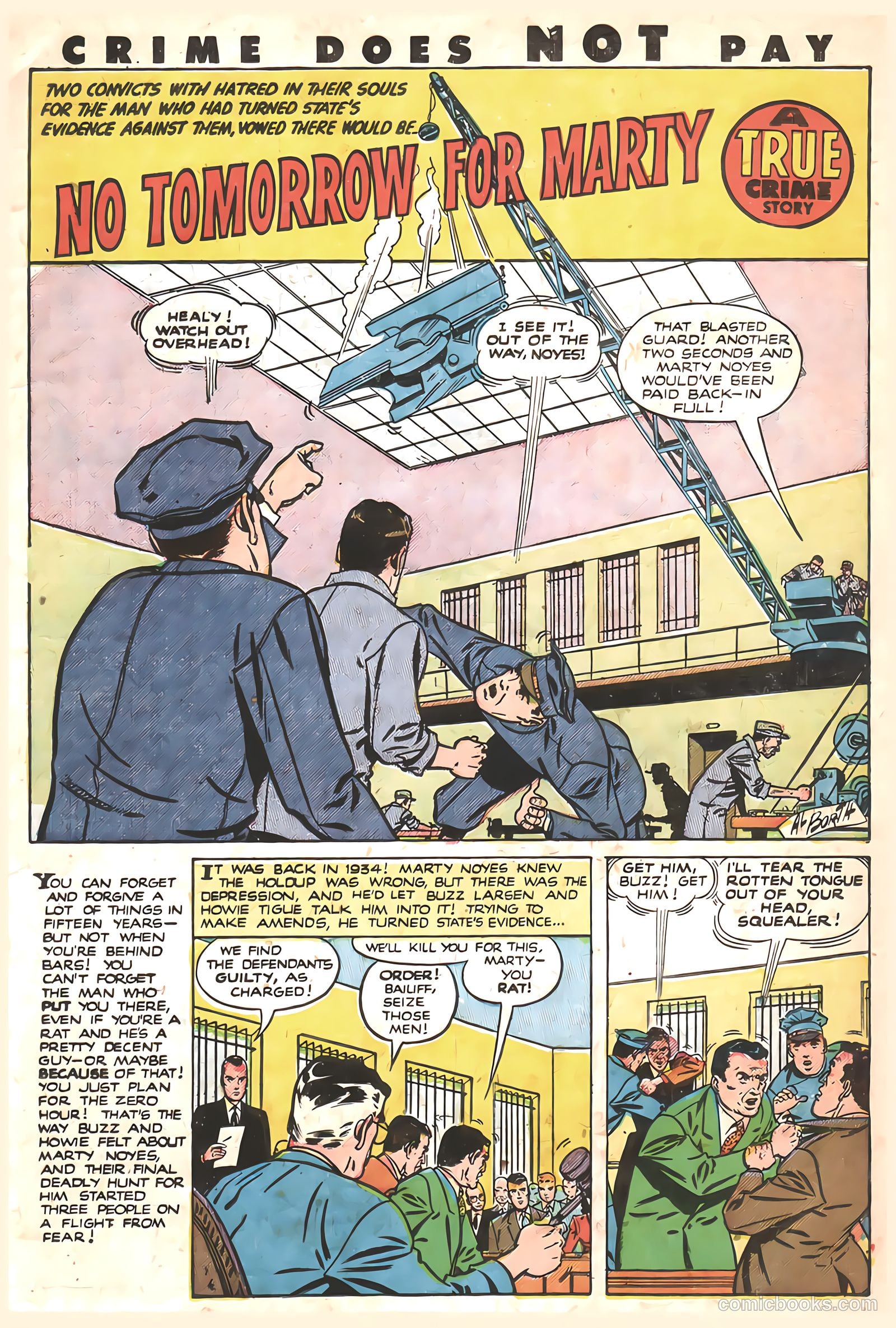 Crime Does Not Pay #96 — page 17 of 52