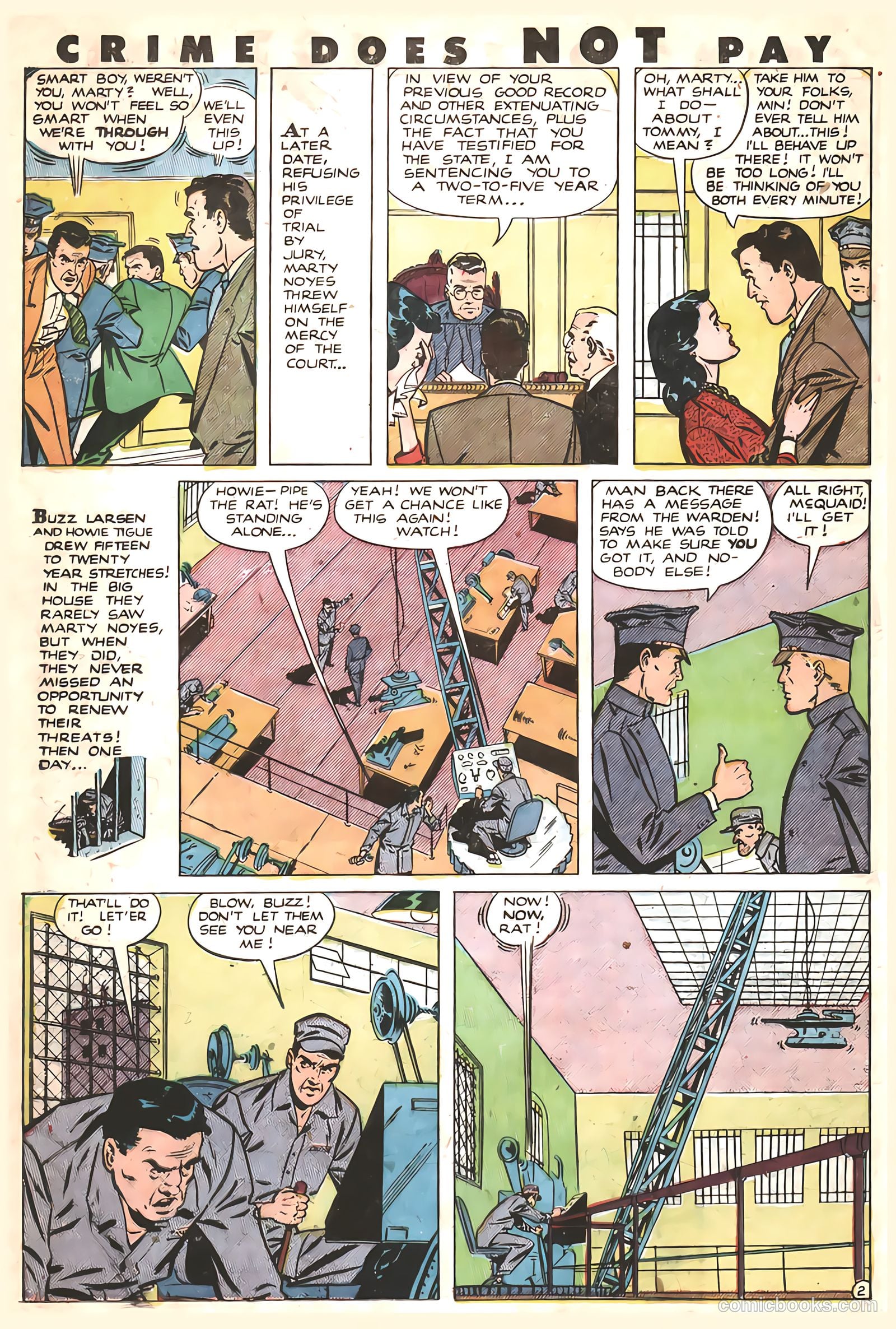 Crime Does Not Pay #96 — page 18 of 52