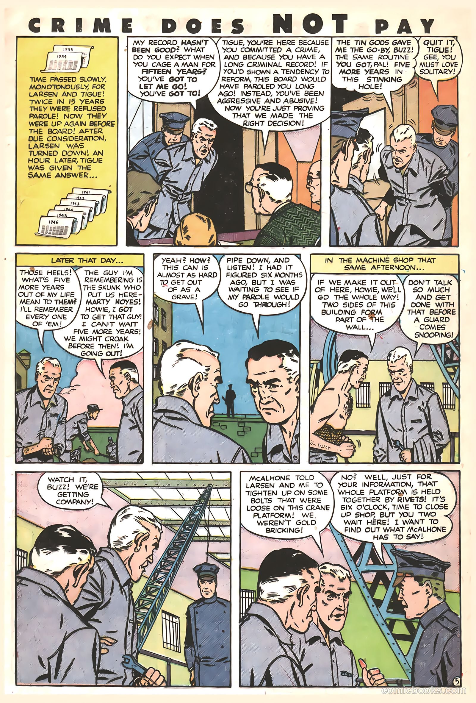 Crime Does Not Pay #96 — page 21 of 52