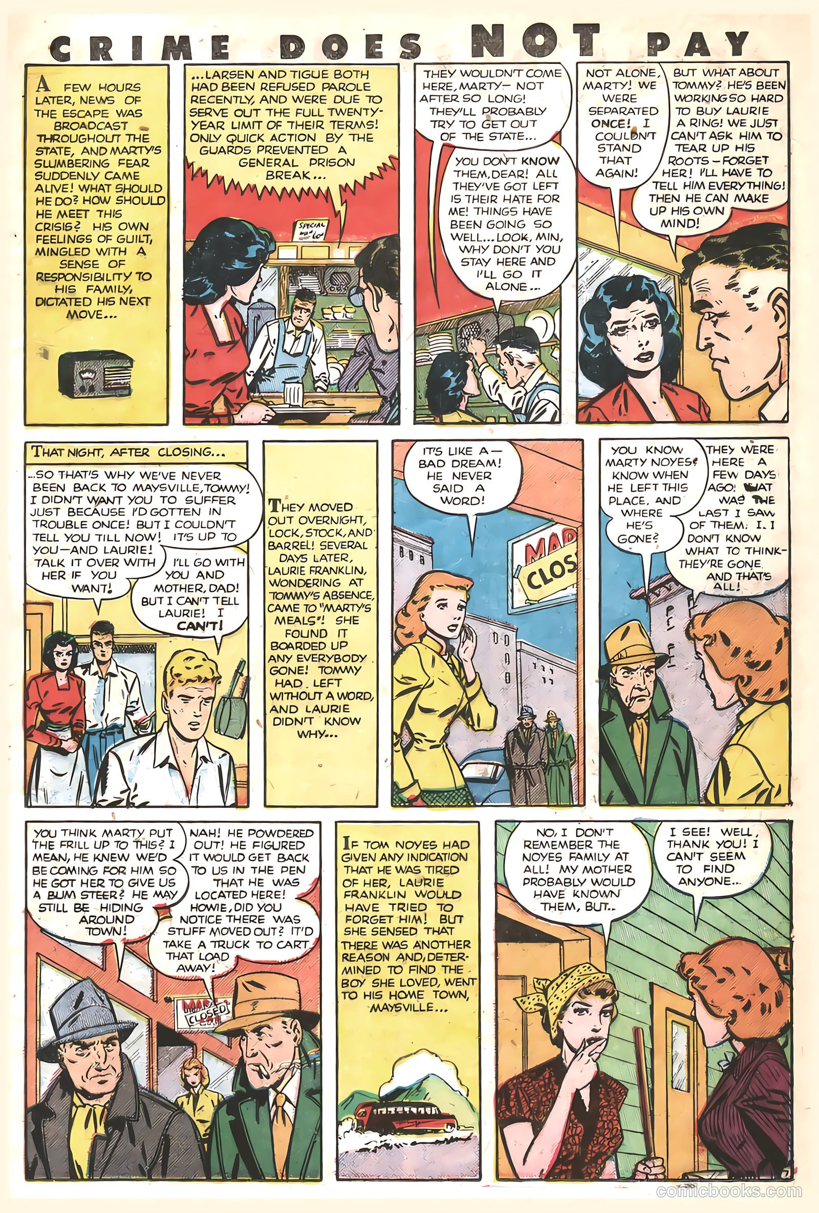 Crime Does Not Pay #96 — page 23 of 52