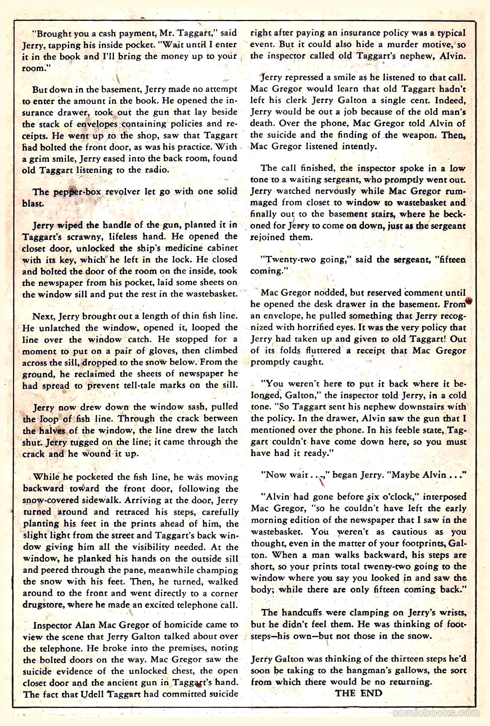 Crime Does Not Pay #96 — page 32 of 52