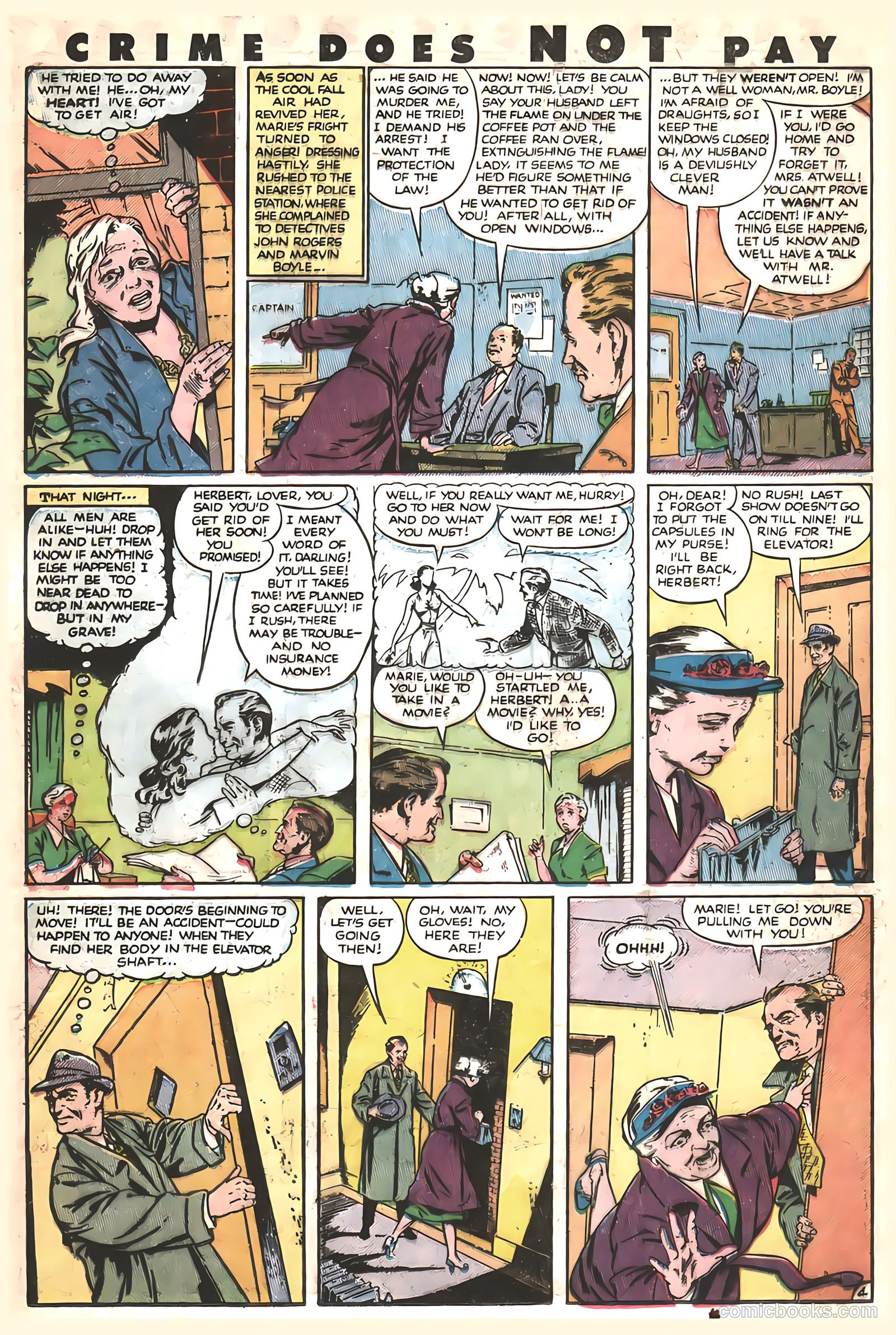 Crime Does Not Pay #96 — page 37 of 52
