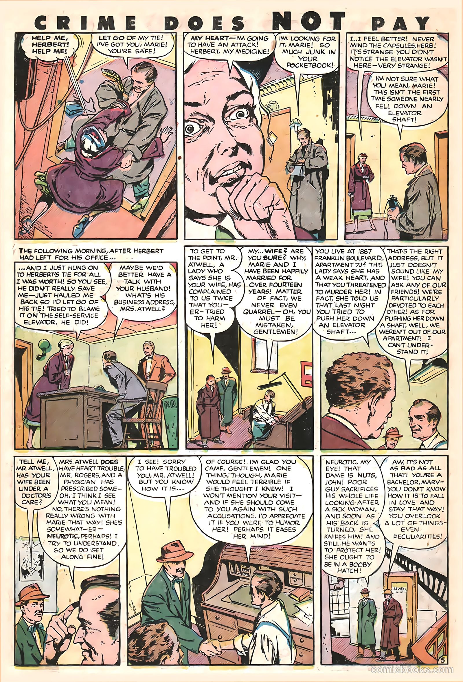 Crime Does Not Pay #96 — page 38 of 52