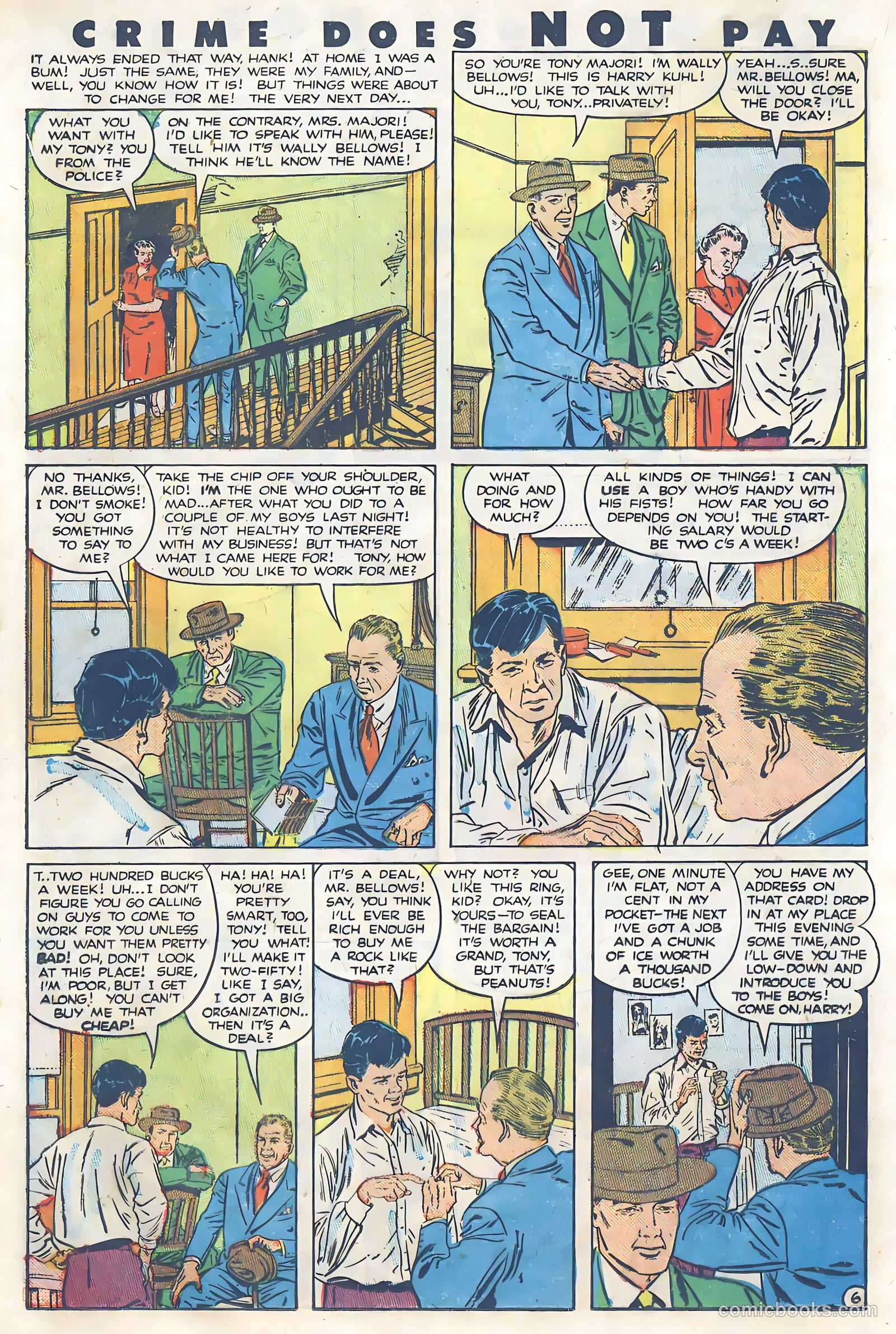 Crime Does Not Pay #97 — page 35 of 52