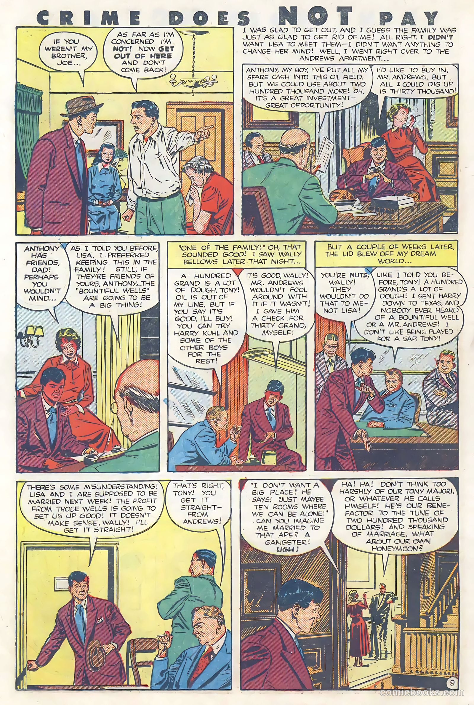 Crime Does Not Pay #97 — page 38 of 52