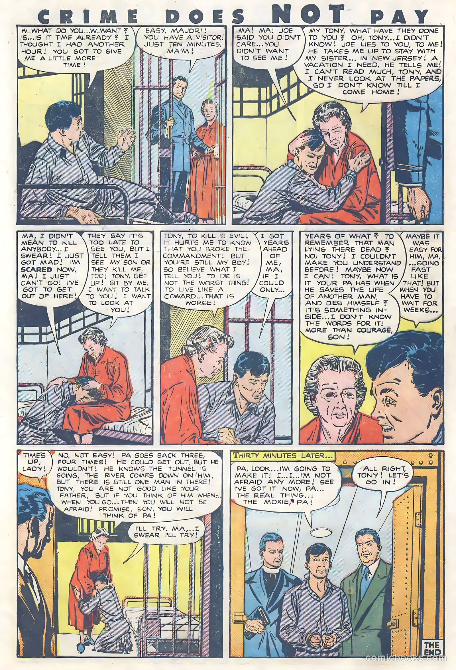 Crime Does Not Pay #97 — page 40 of 52