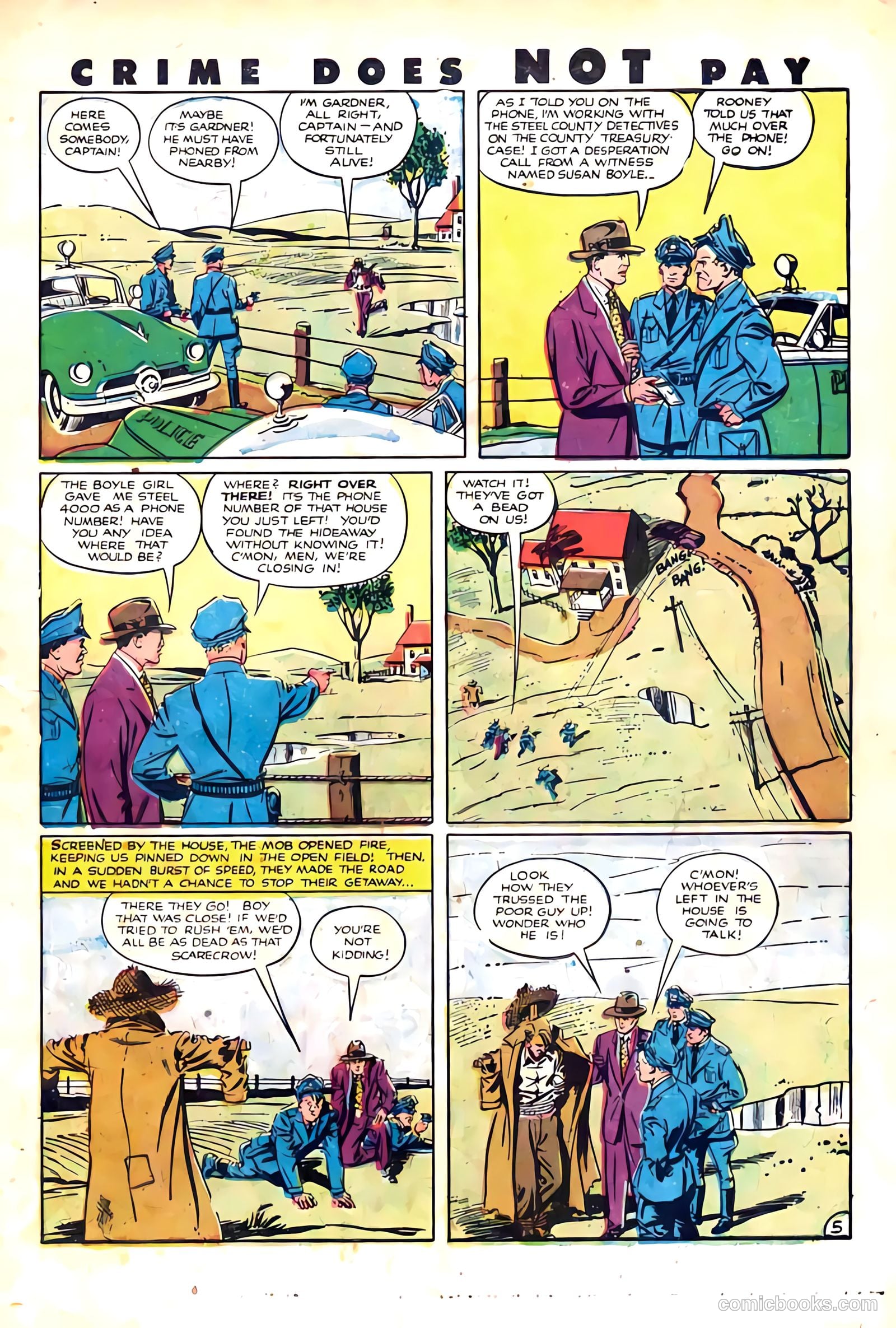 Crime Does Not Pay #98 — page 7 of 52