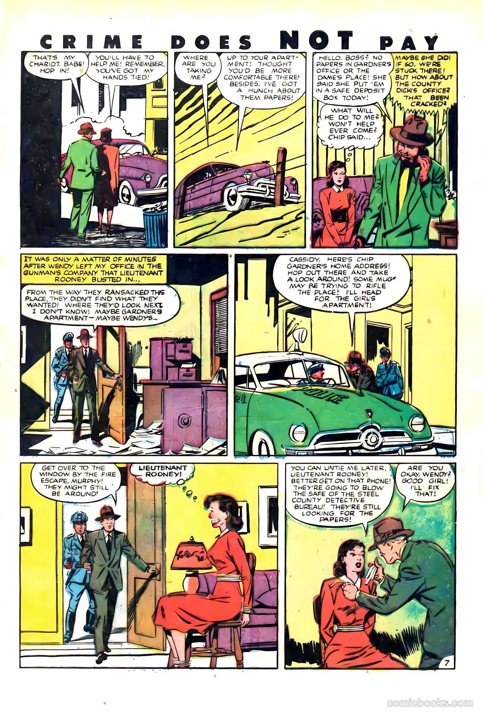 Crime Does Not Pay #98 — page 9 of 52