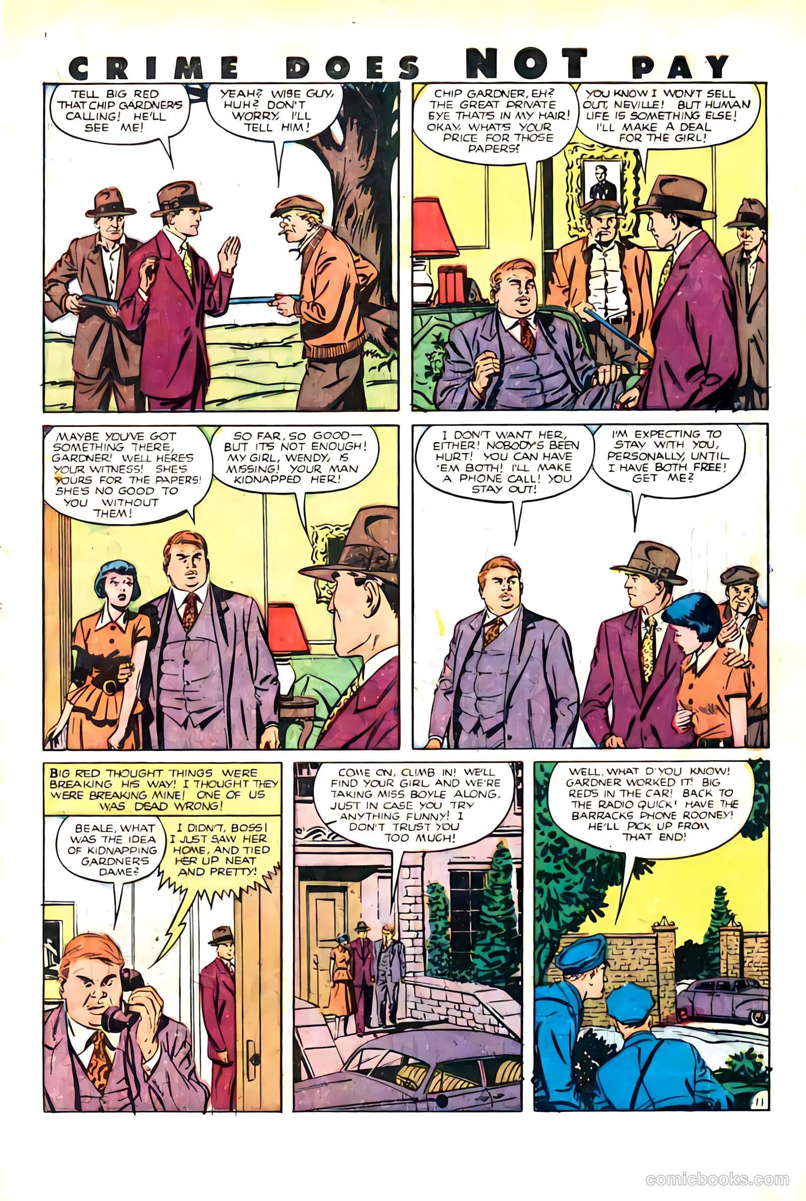 Crime Does Not Pay #98 — page 13 of 52