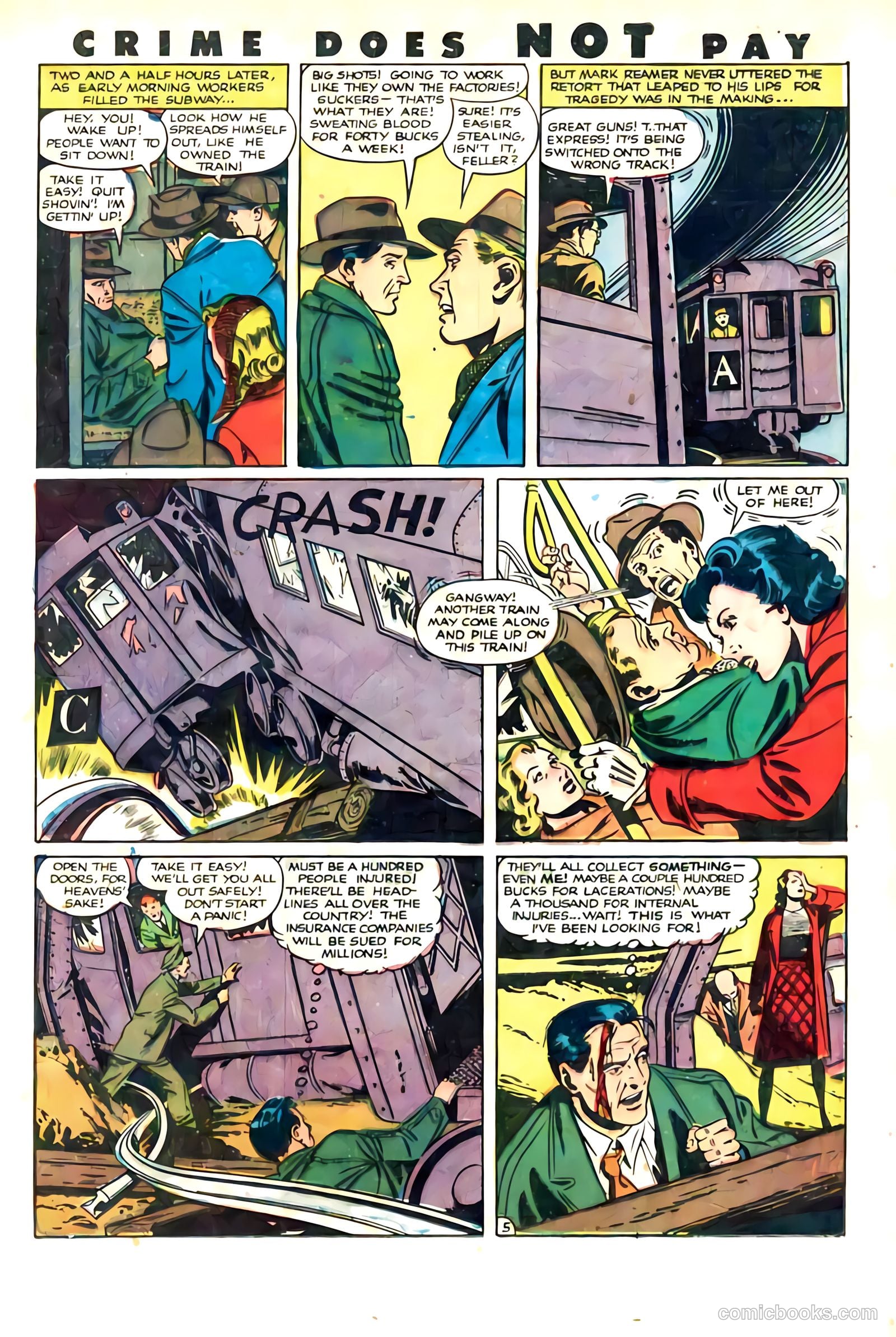 Crime Does Not Pay #98 — page 23 of 52