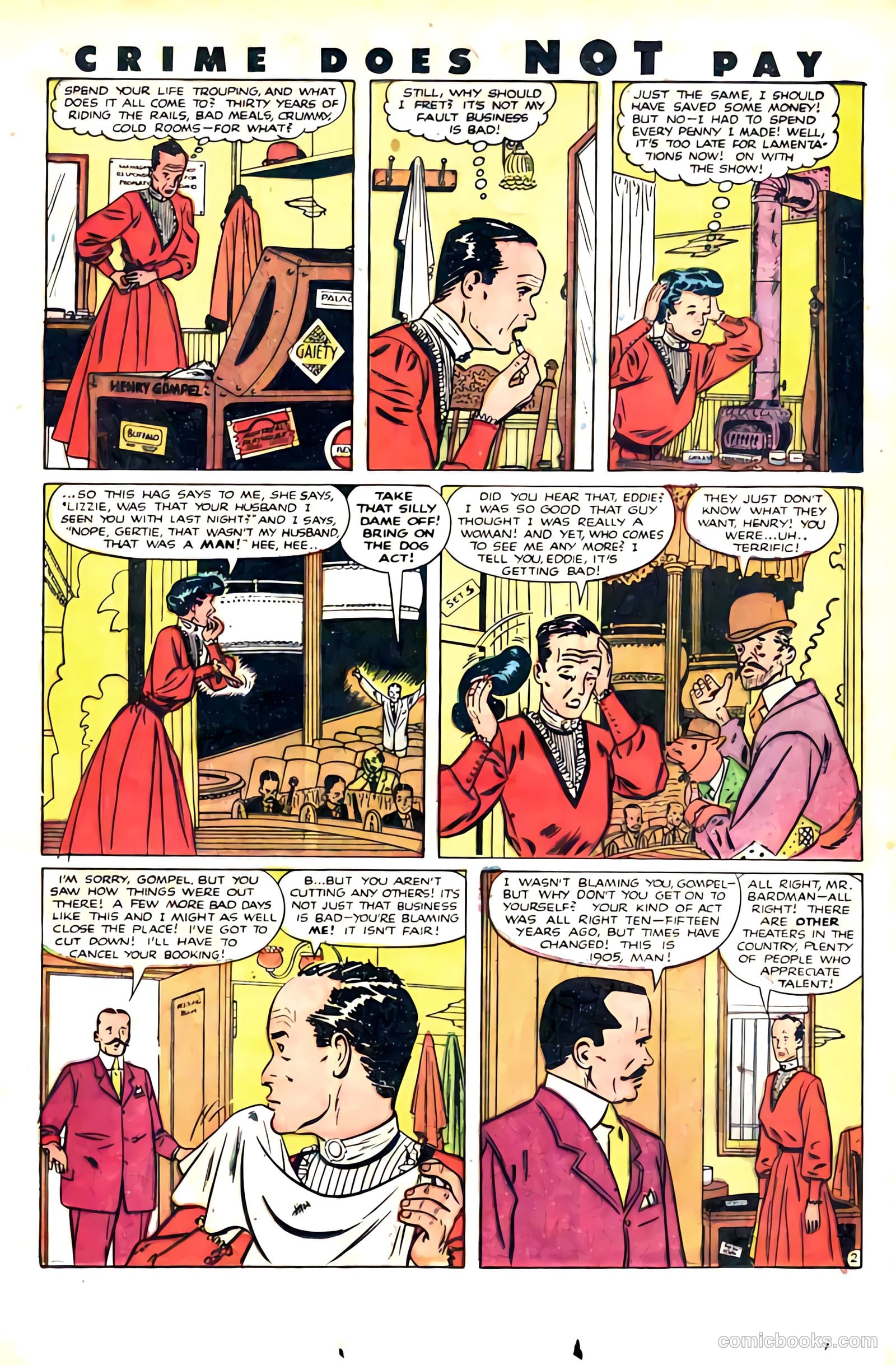 Crime Does Not Pay #98 — page 33 of 52