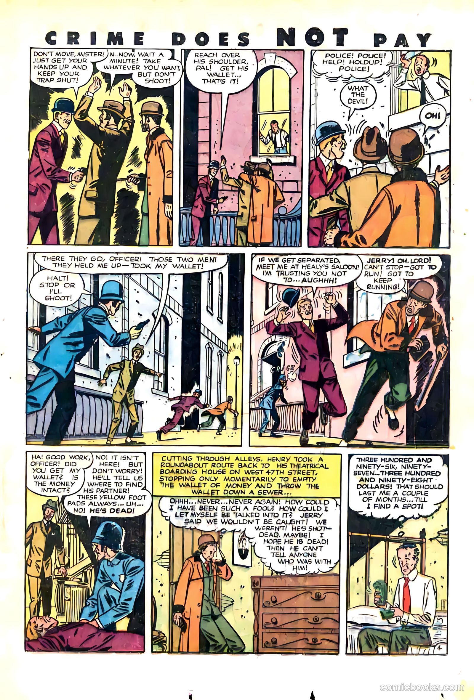 Crime Does Not Pay #98 — page 35 of 52