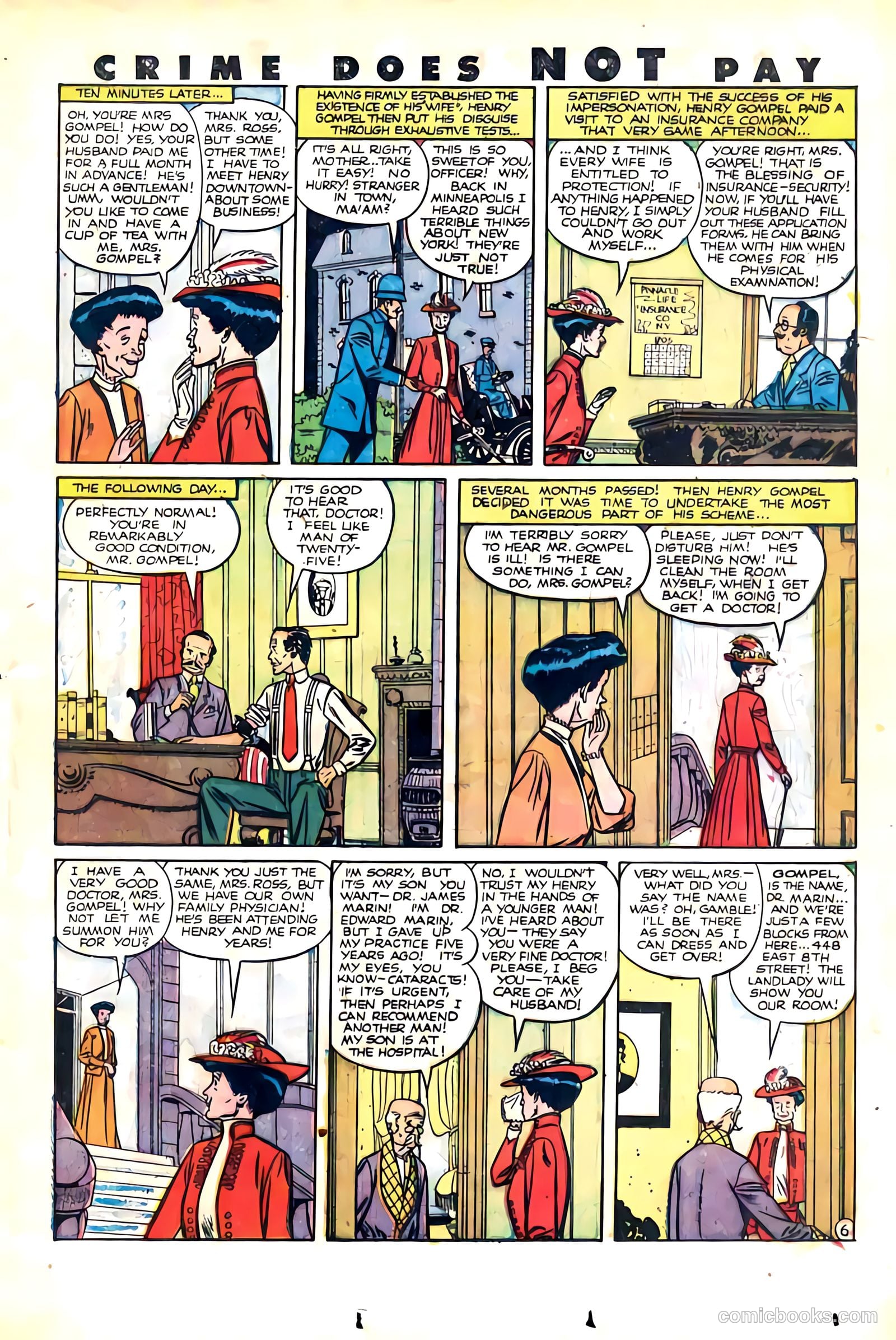Crime Does Not Pay #98 — page 37 of 52