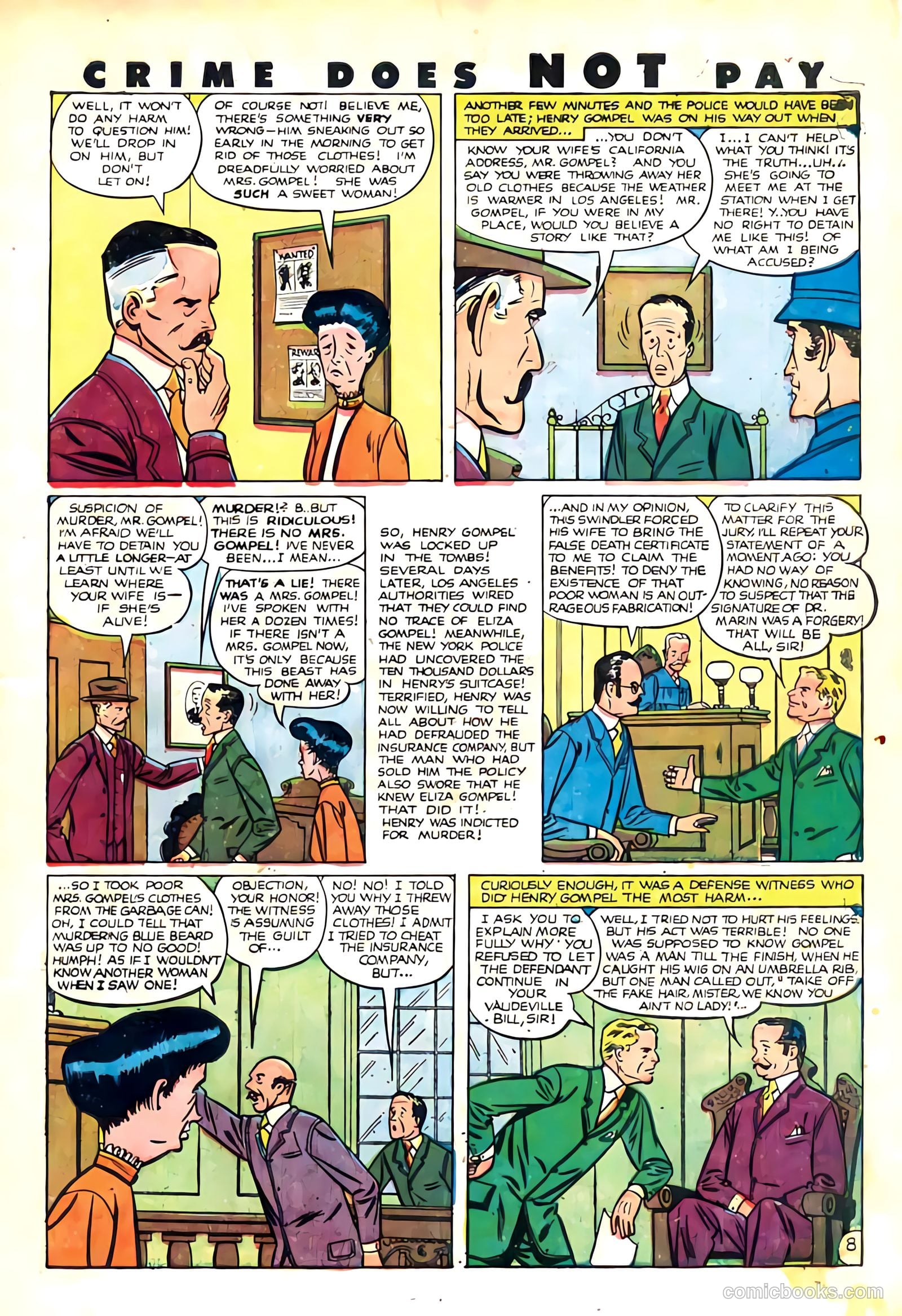 Crime Does Not Pay #98 — page 39 of 52
