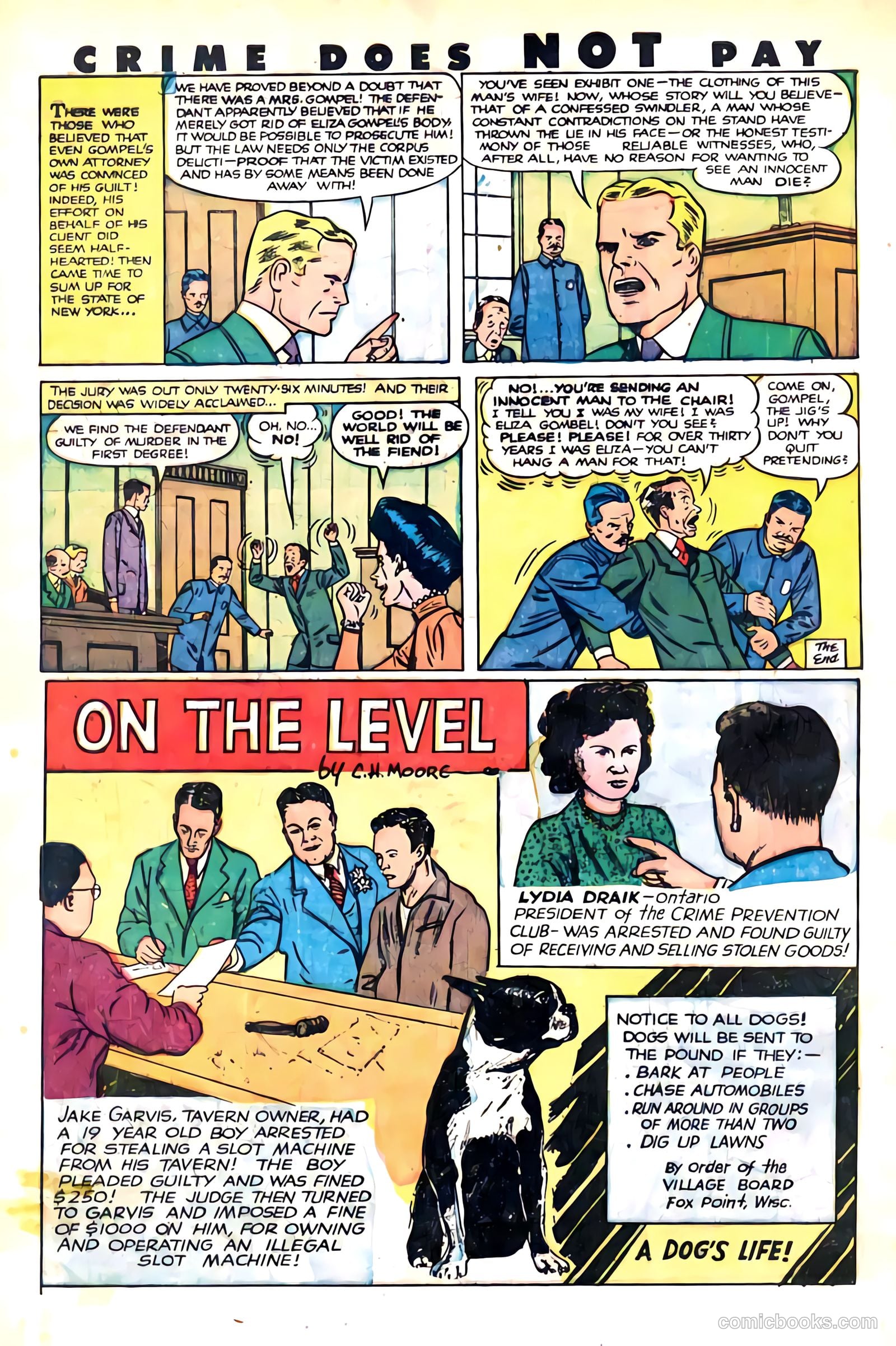 Crime Does Not Pay #98 — page 40 of 52