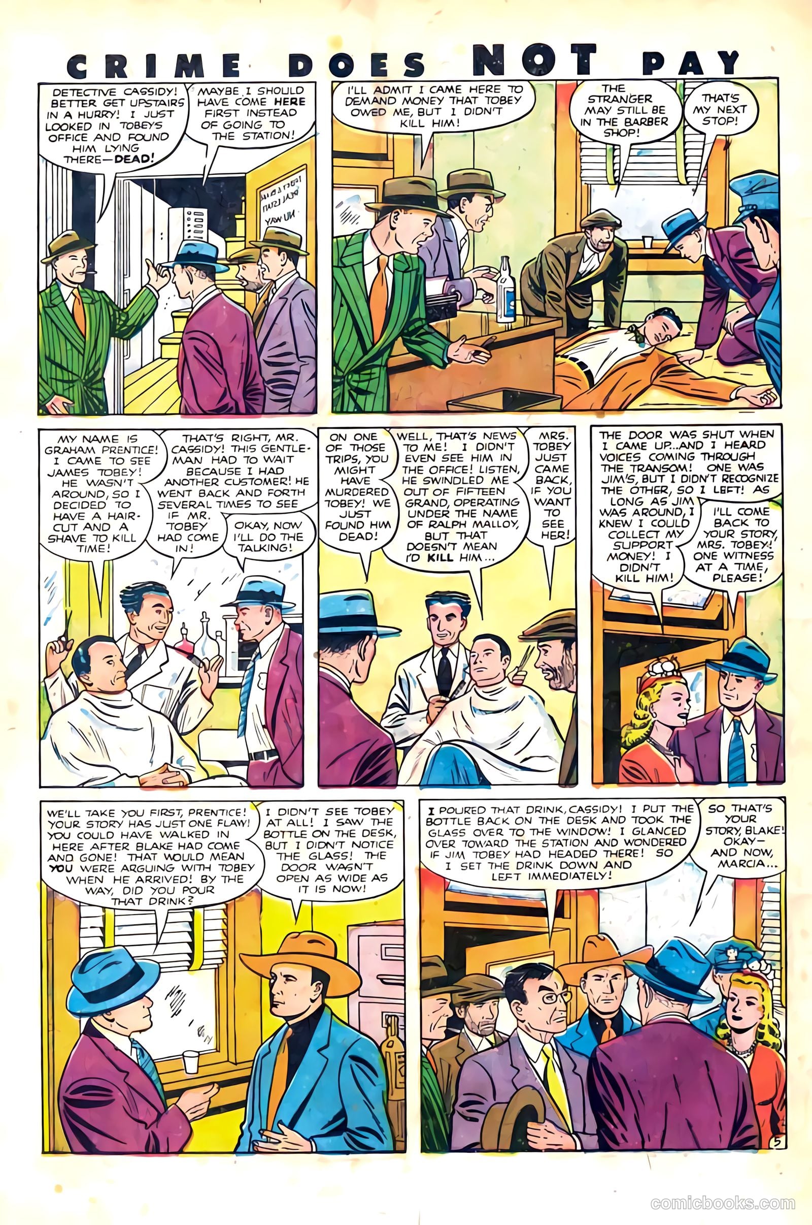 Crime Does Not Pay #98 — page 46 of 52