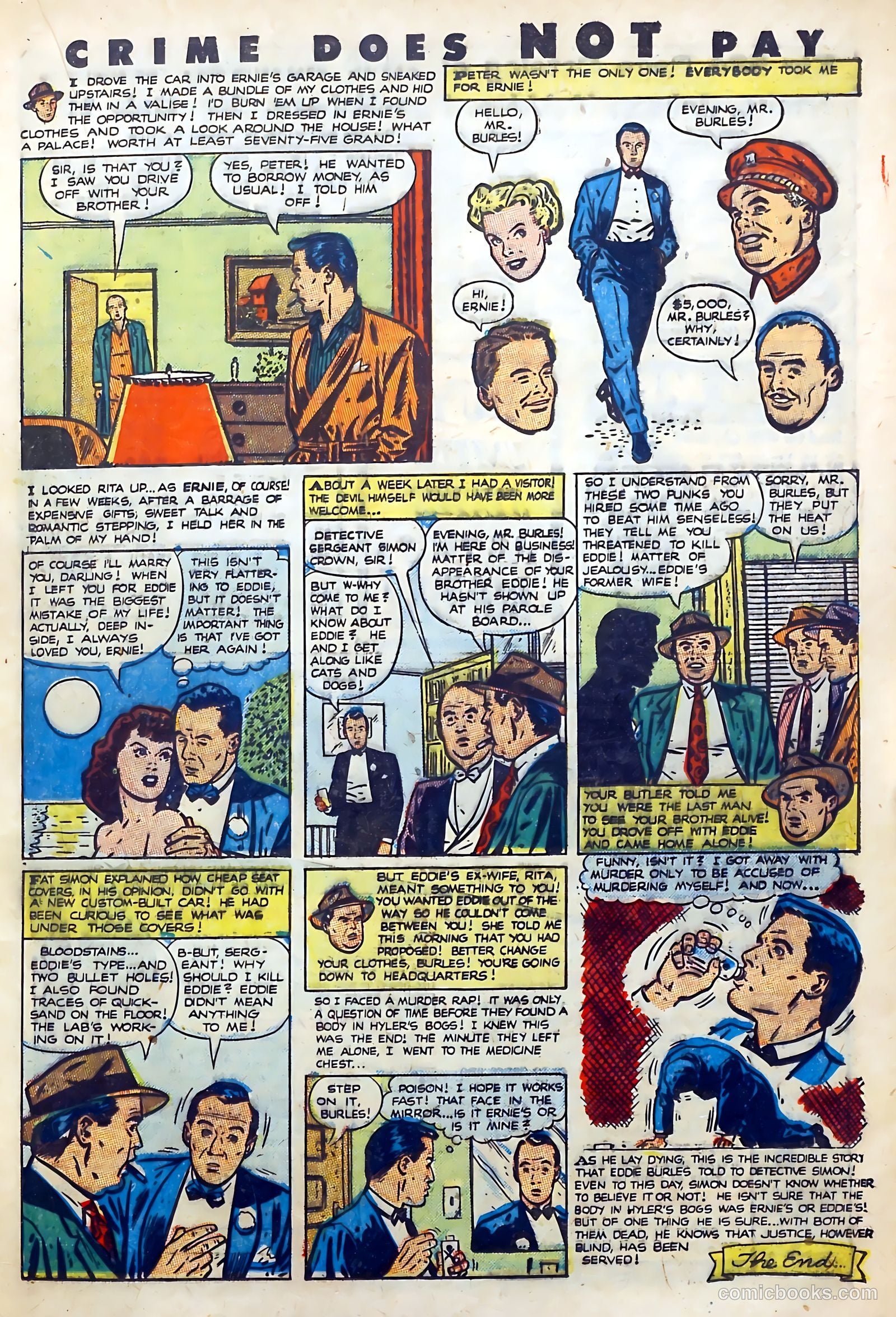 Crime Does Not Pay #99 — page 23 of 53