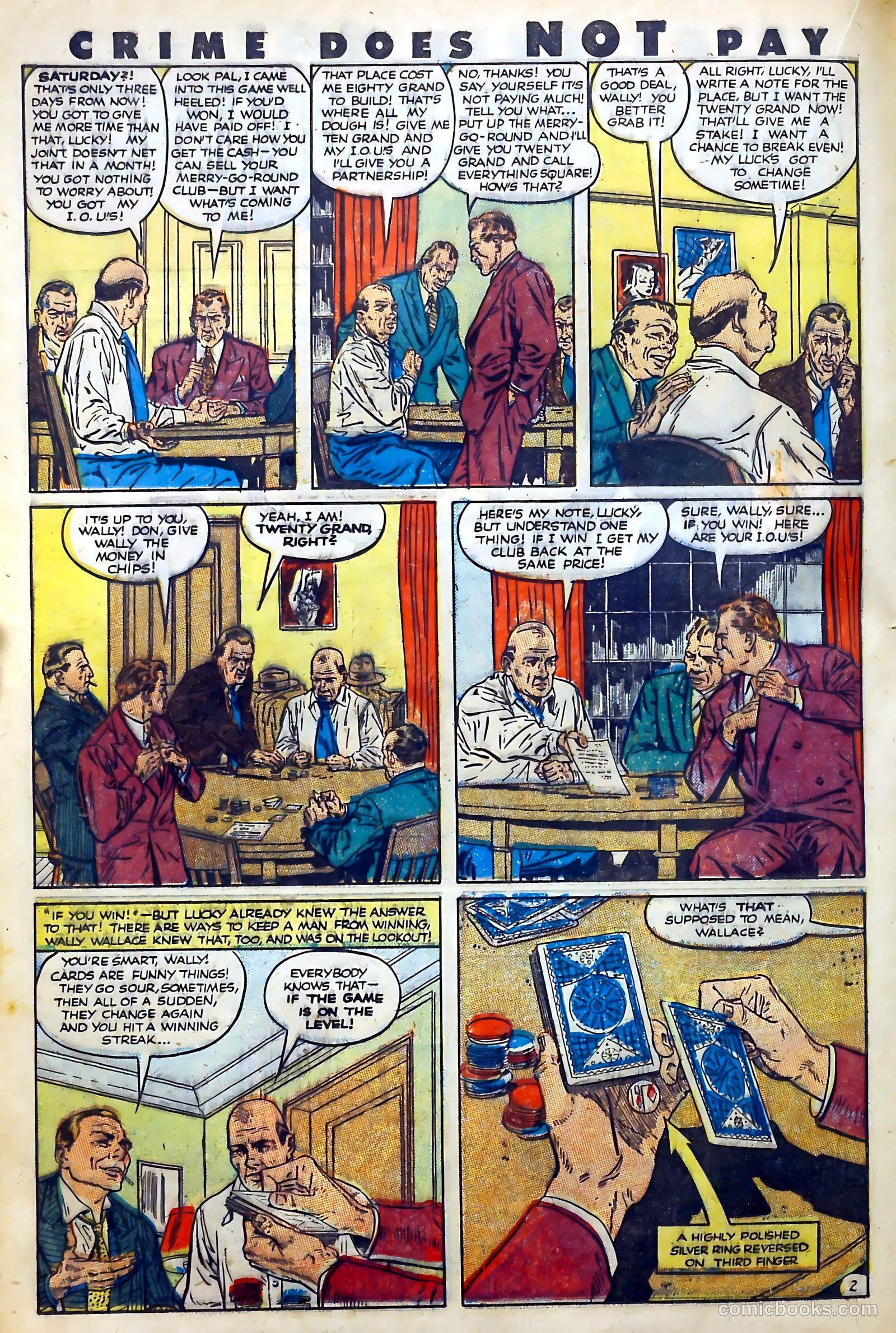 Crime Does Not Pay #99 — page 30 of 53