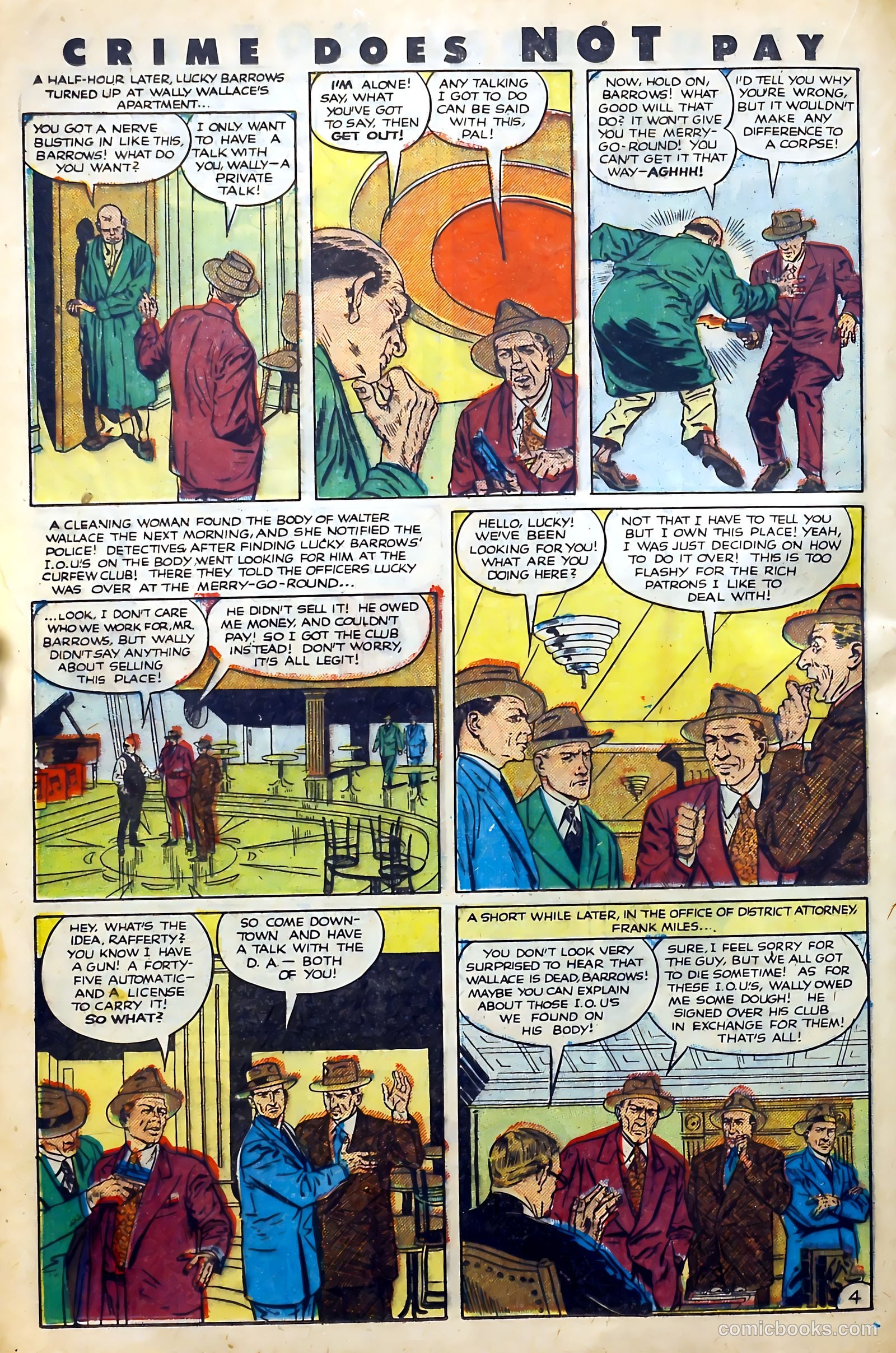 Crime Does Not Pay #99 — page 32 of 53