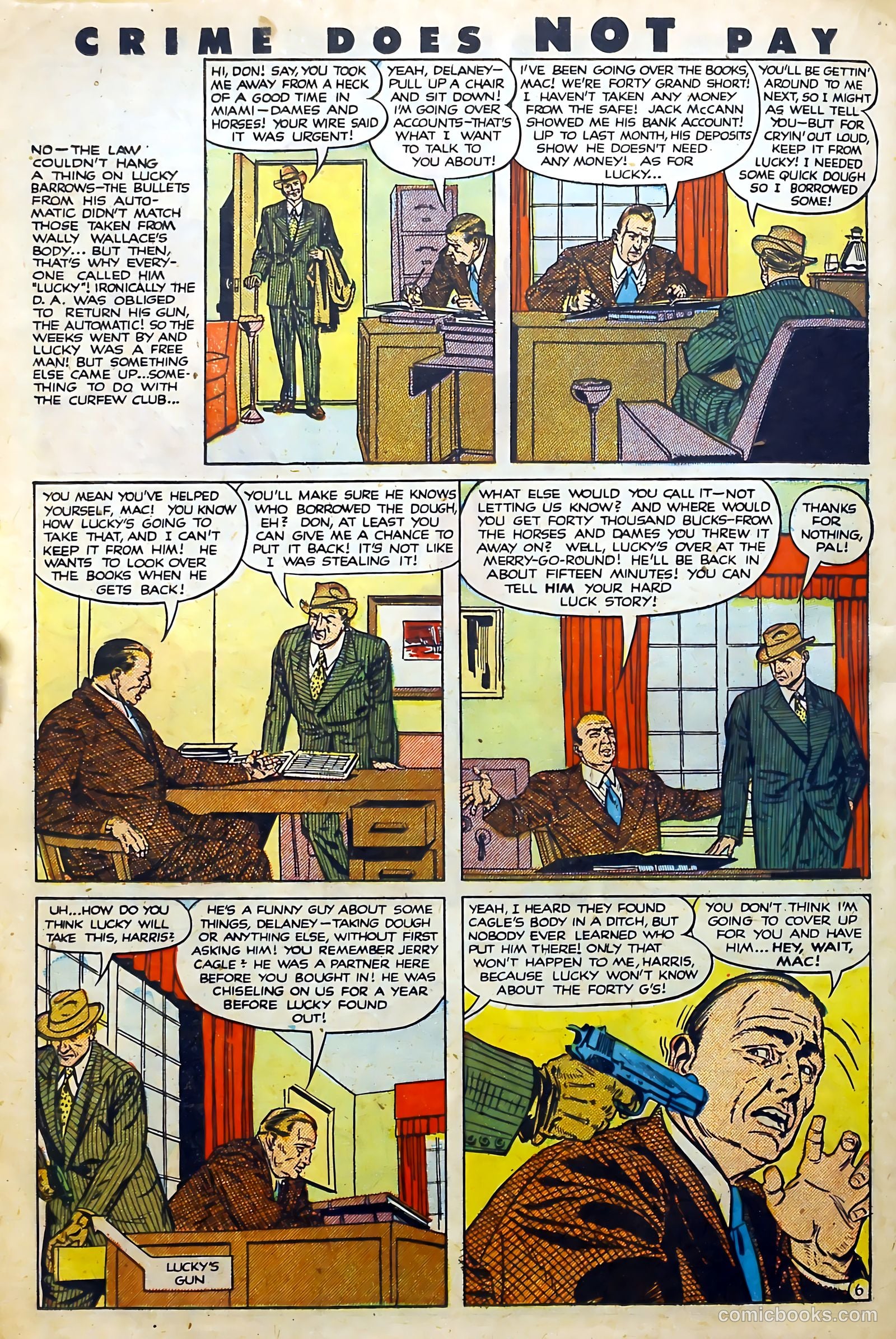 Crime Does Not Pay #99 — page 34 of 53